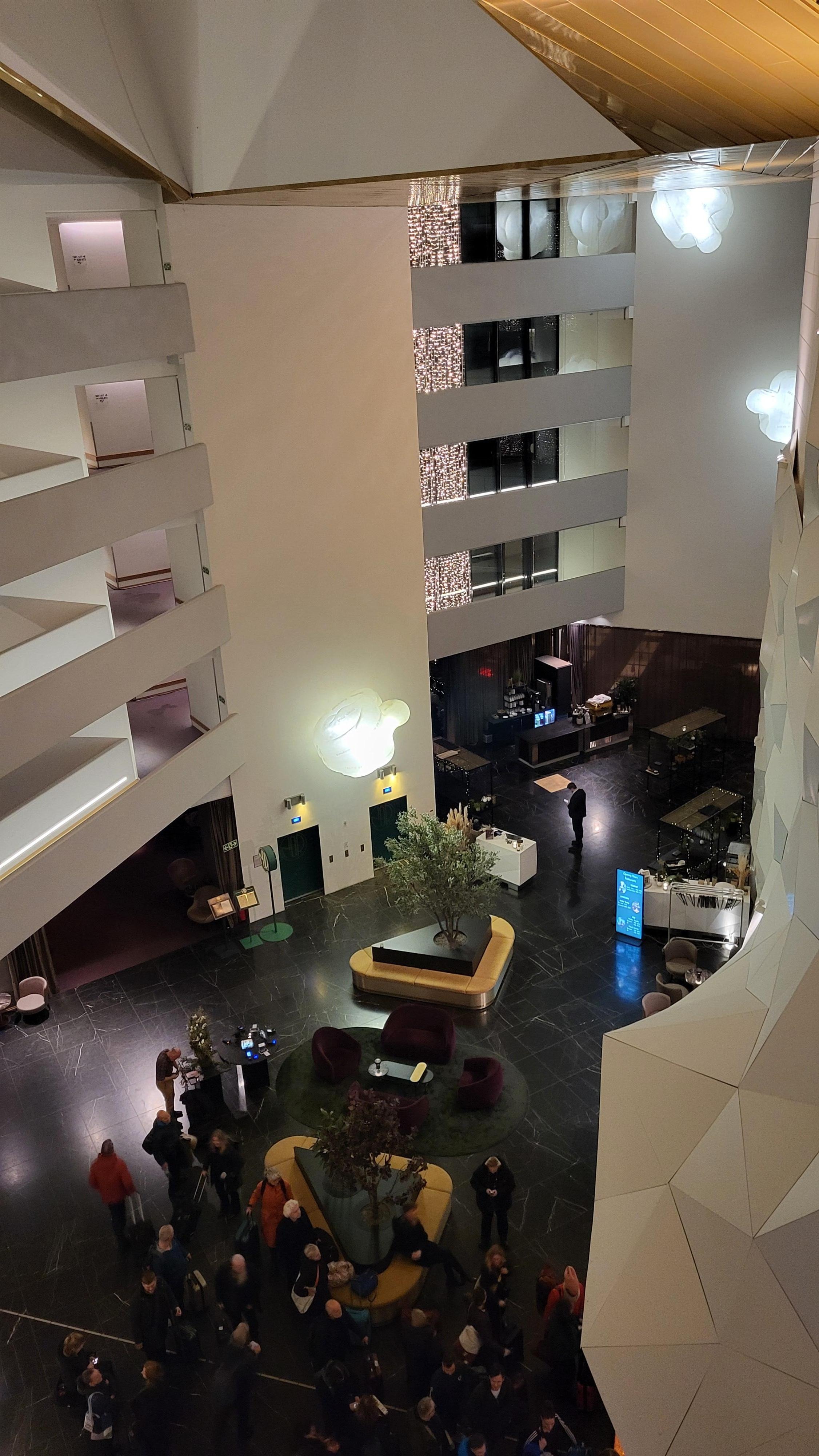 Blick vom Flur der 5.Etage