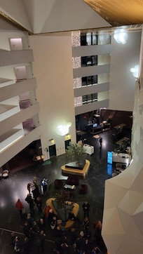 Blick vom Flur der 5.Etage