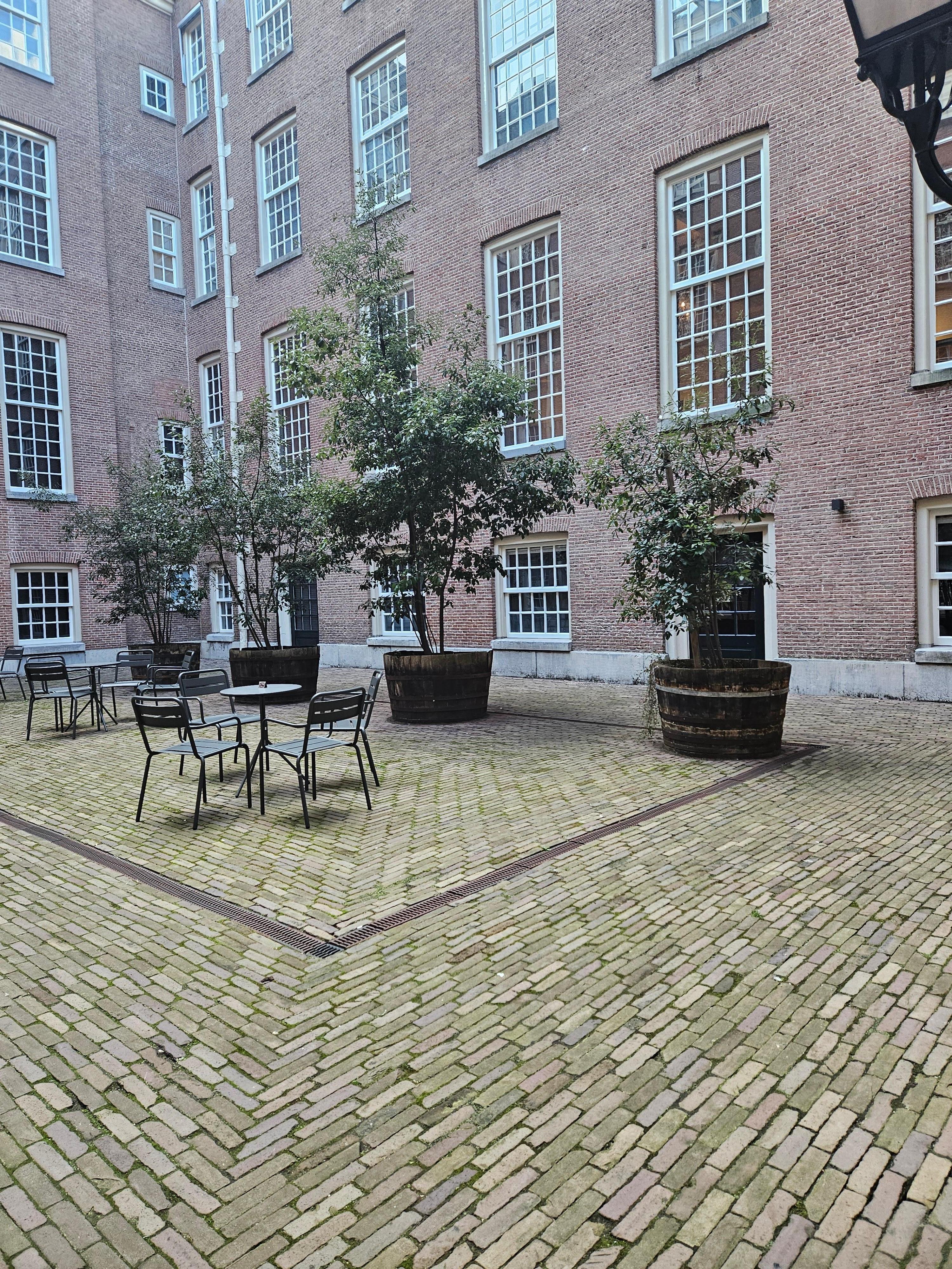 Our courtyard.