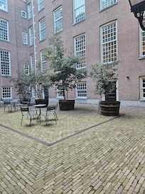 Our courtyard.
