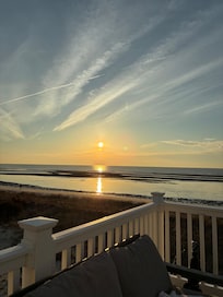 First night sunset