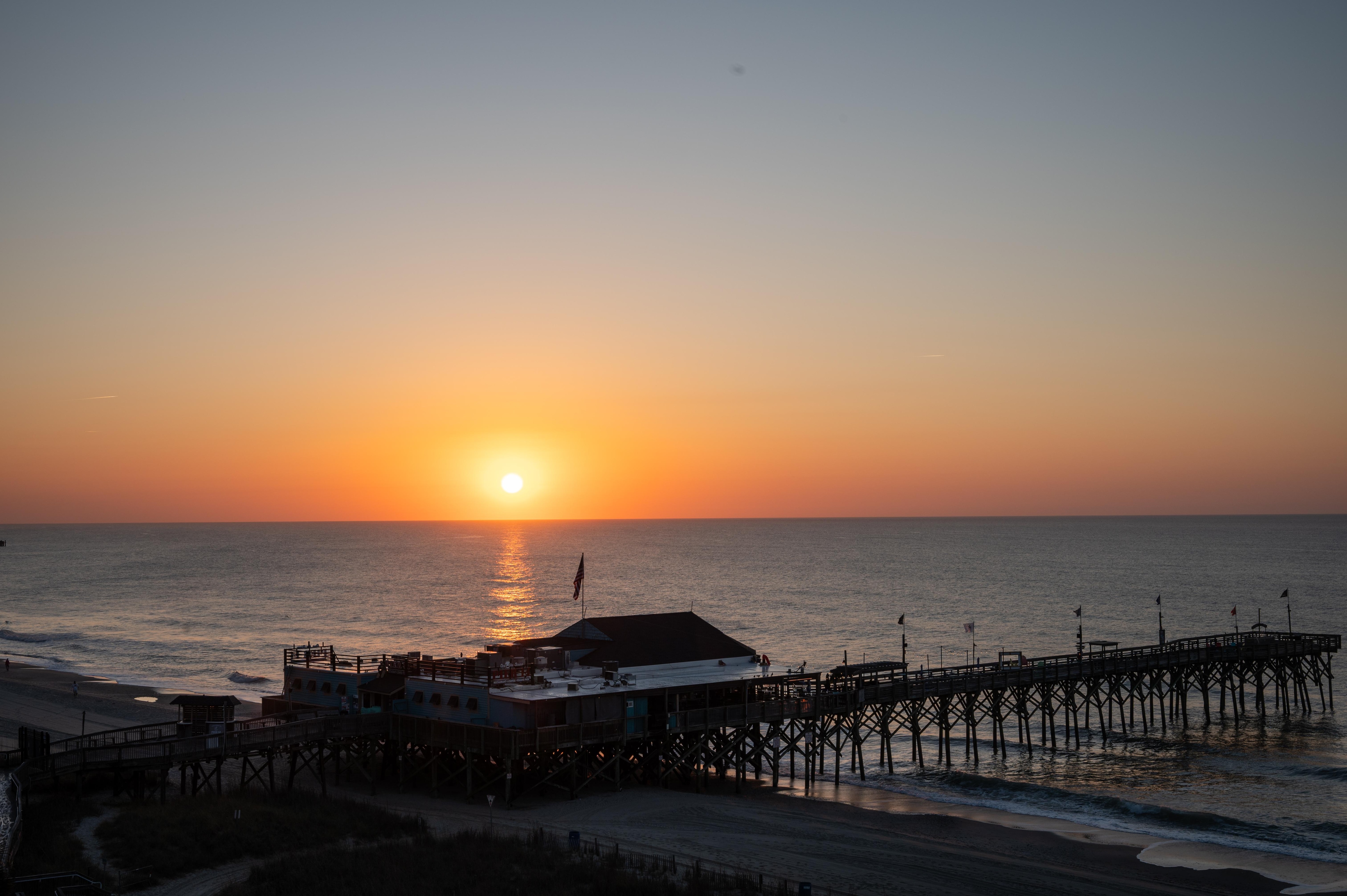 Sunrise from room balcony 