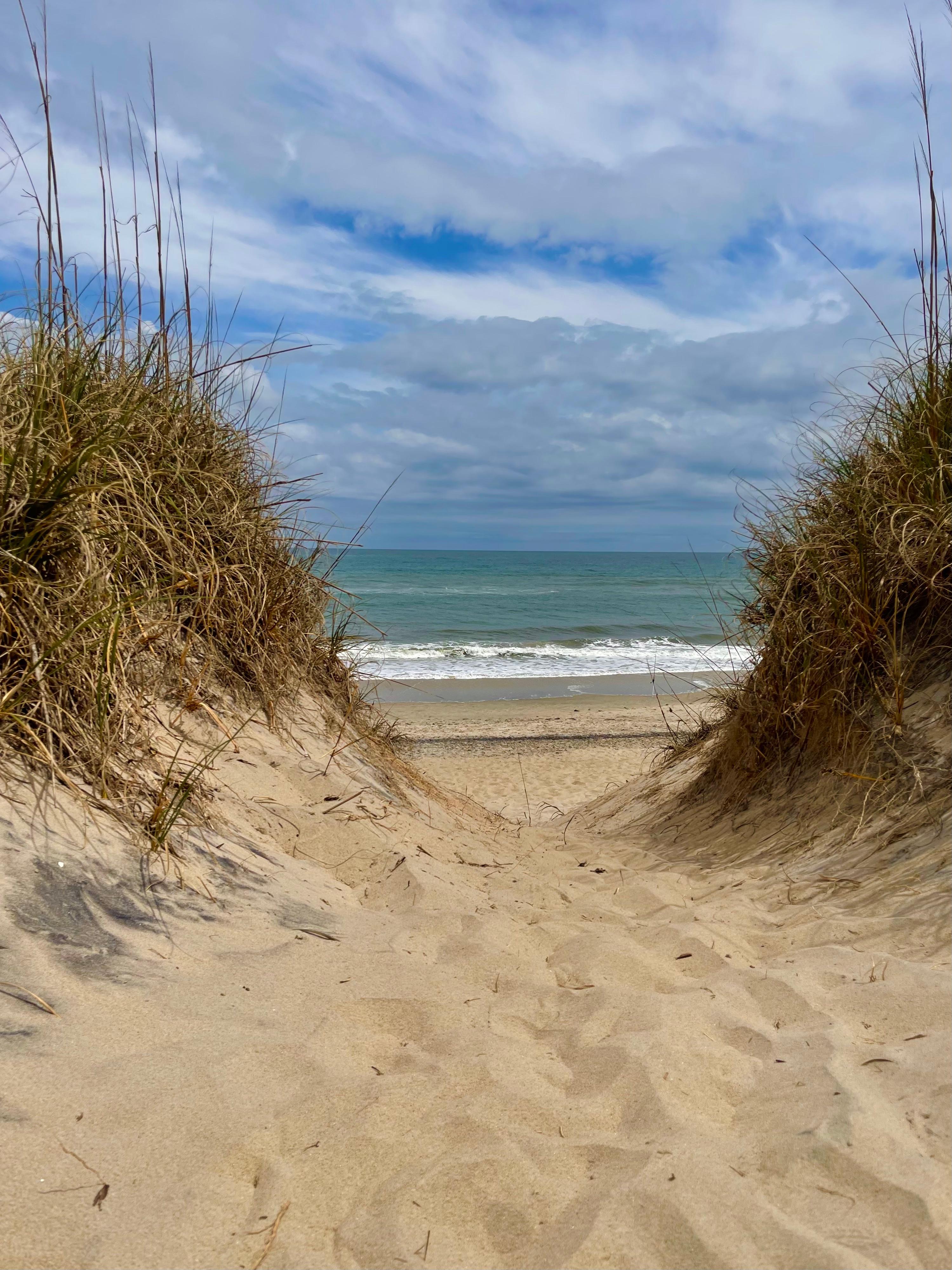 Beach entry