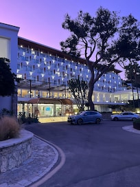 Front of hotel