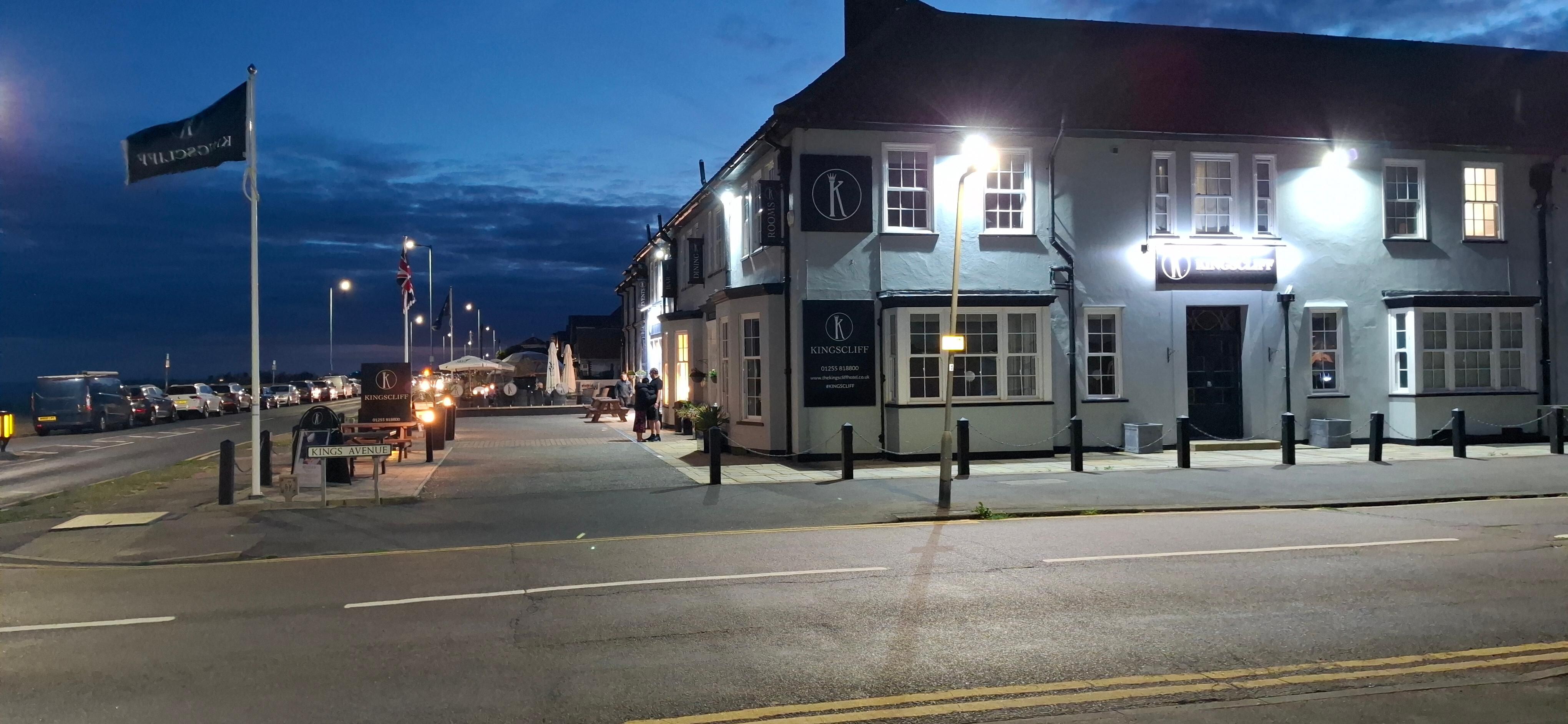 Outside of Hotel - side view