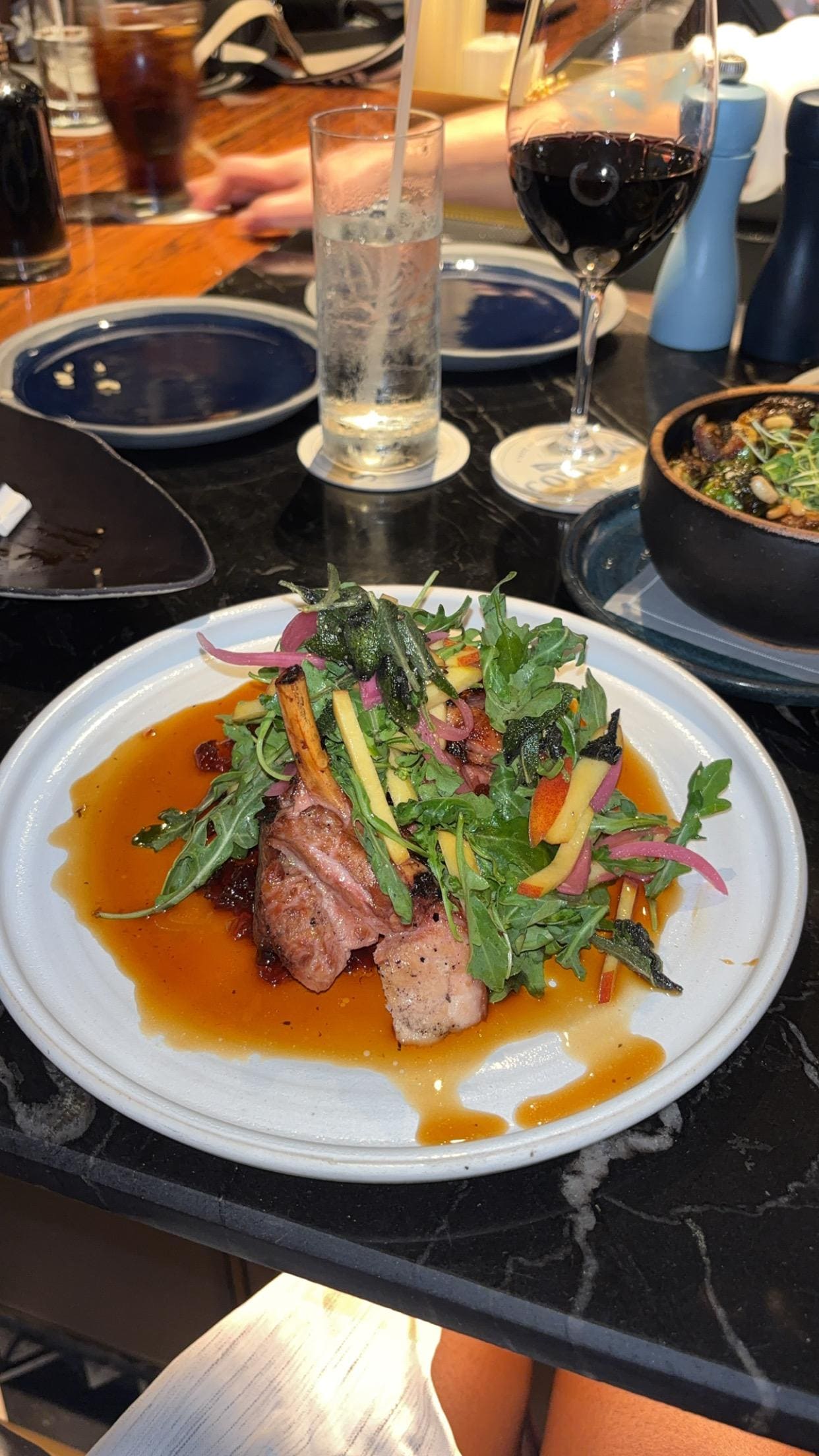 Just one if the many dishes that enjoyed at this amazing hotel.