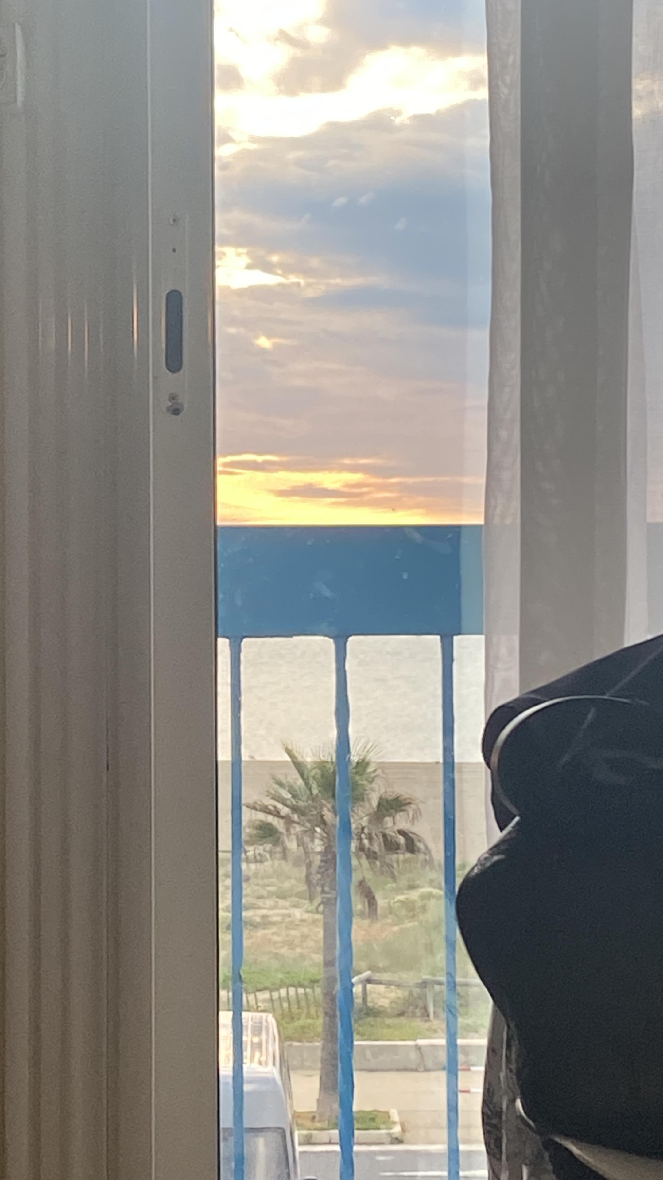Vue dégagée le matin au réveil 