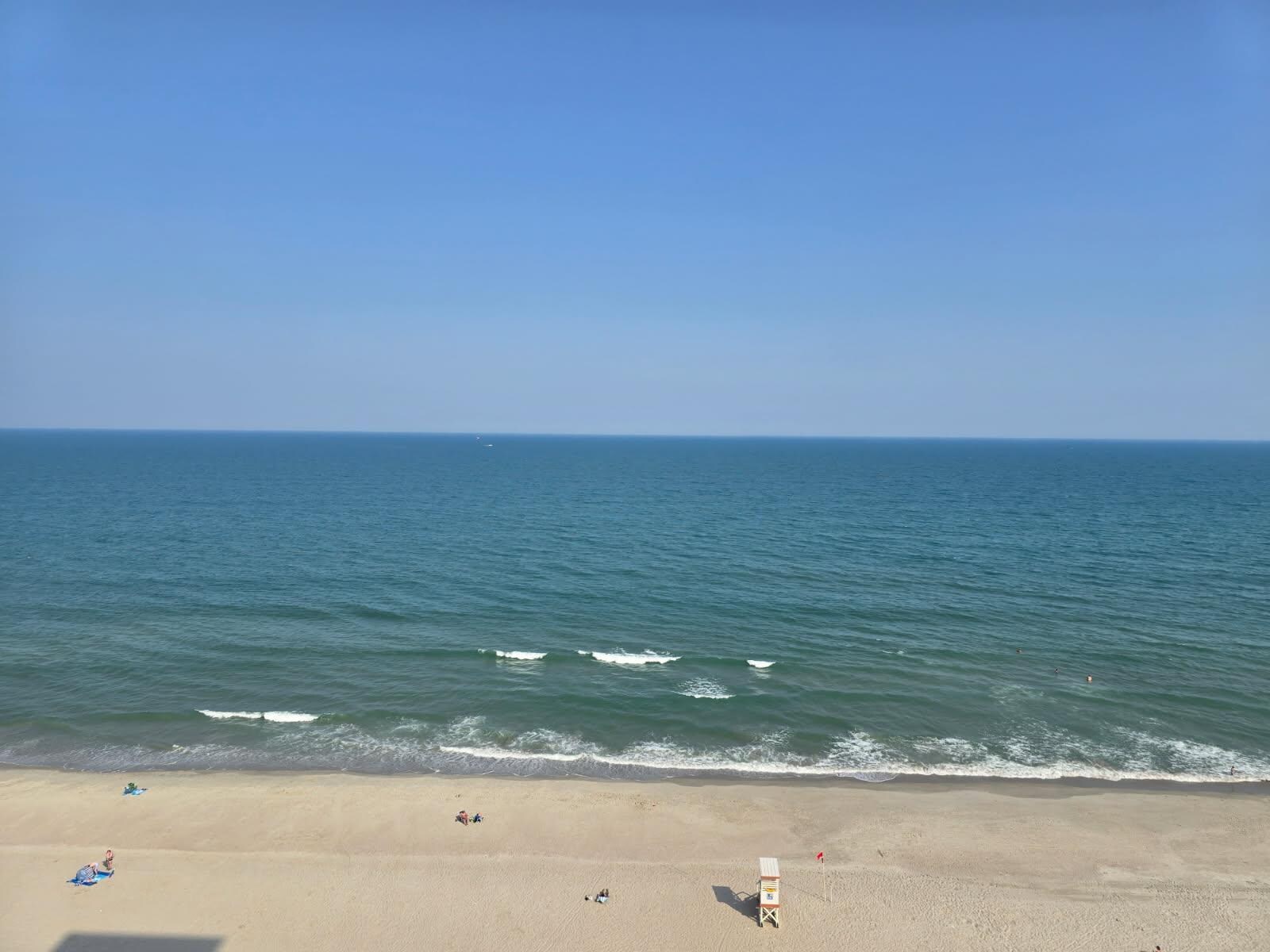 Beach front view.