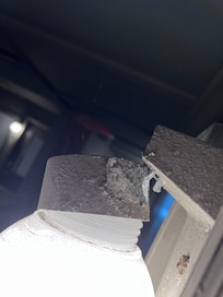 Broken outside light