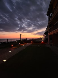 Back porch in the evening