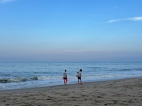 Evening on the beach