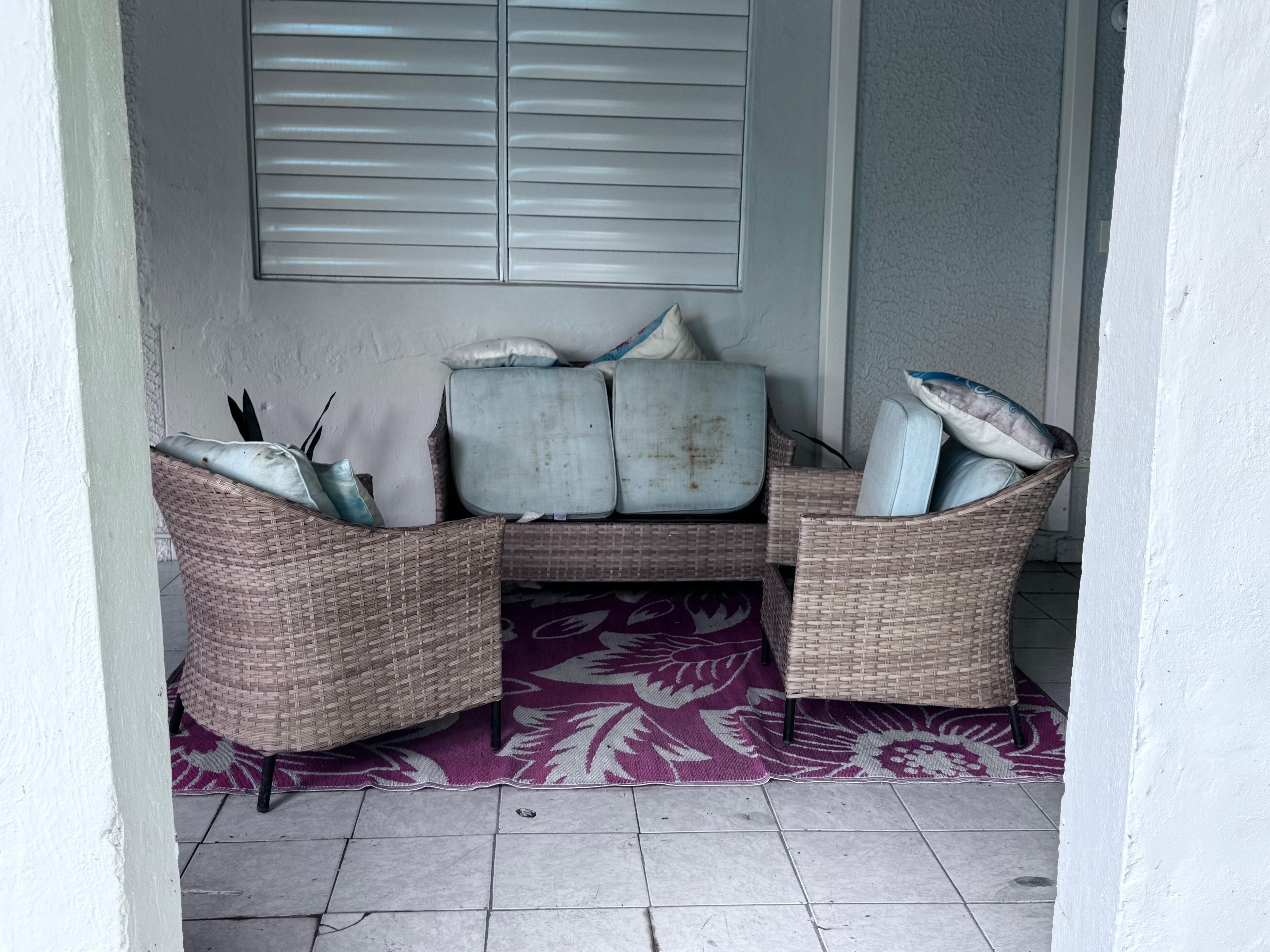 Backyard furniture