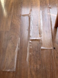 Floors were not in good condition