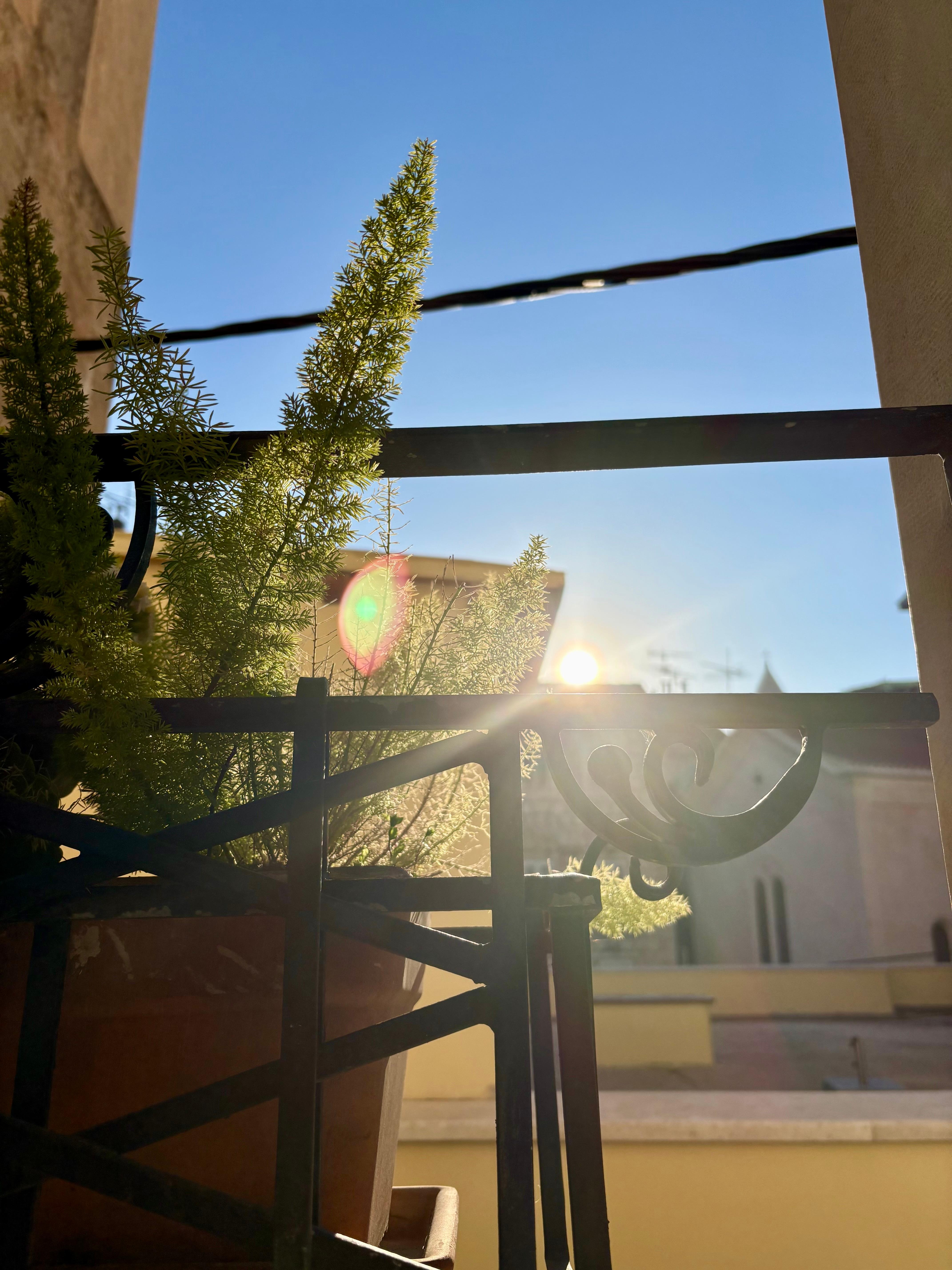 Blick aus dem Fenster 