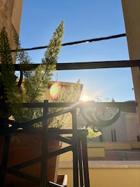 Blick aus dem Fenster