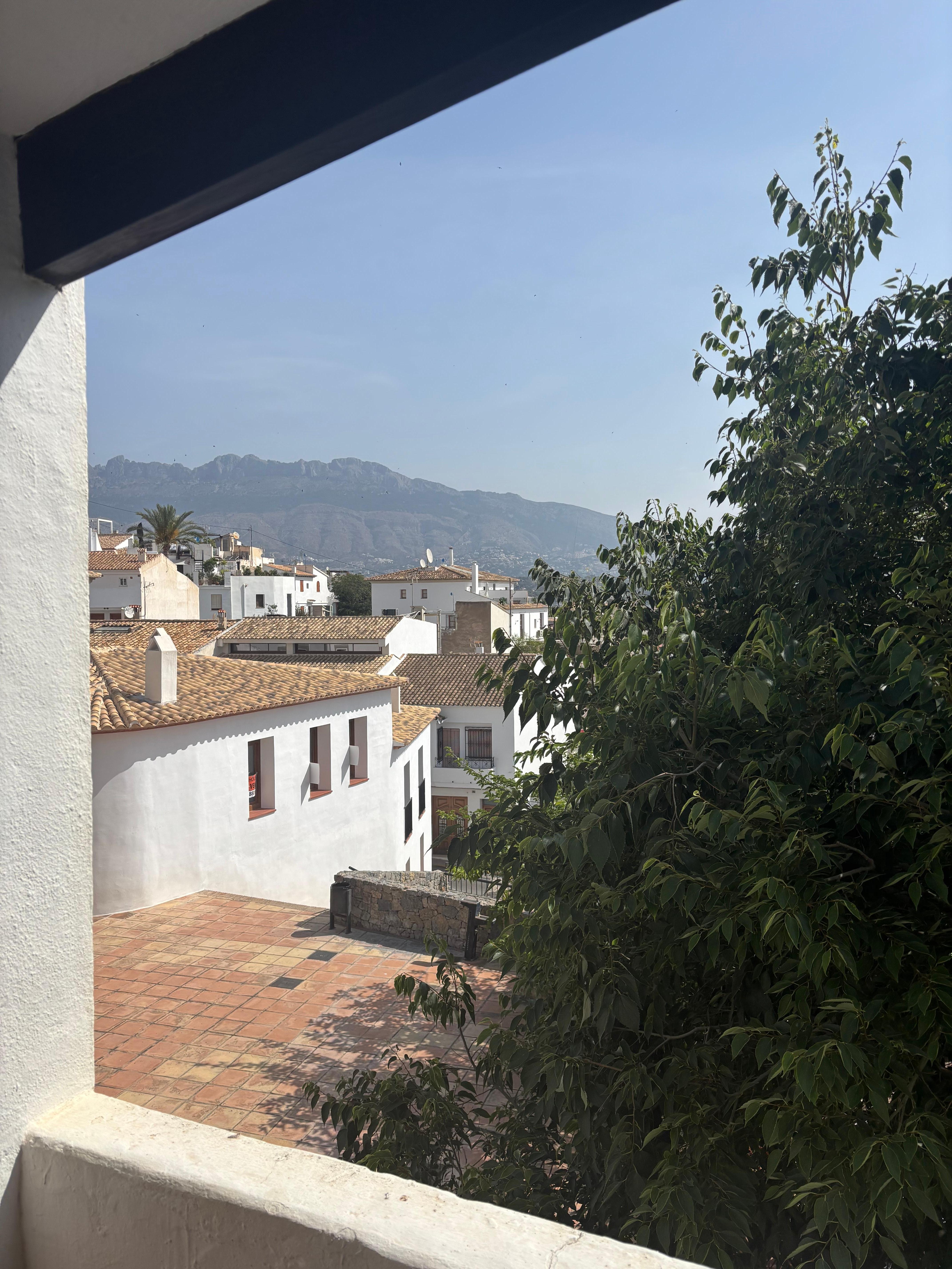 View from the balcony 