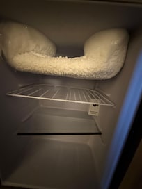 Frozen fridge