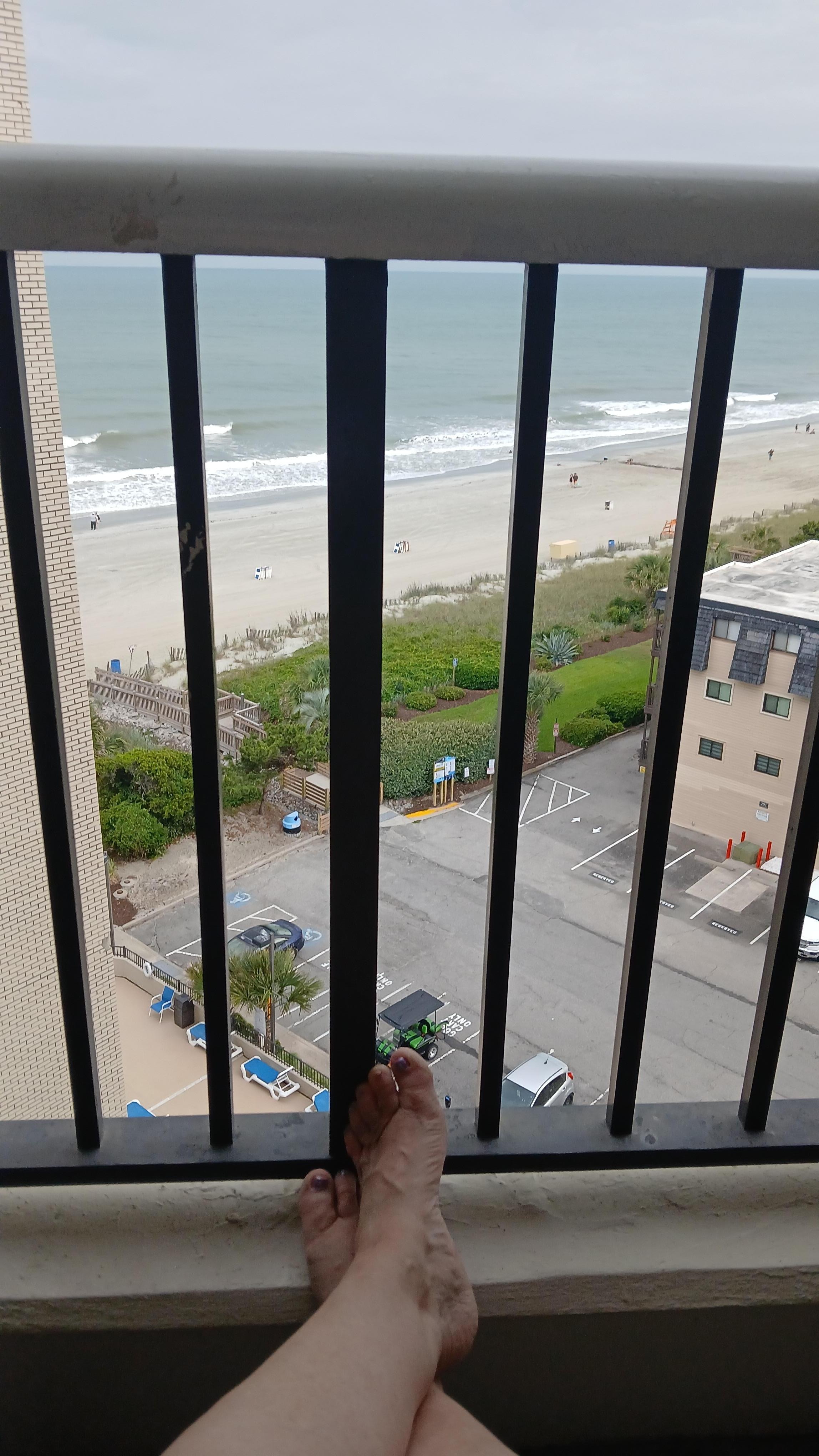 Enjoy the ocean waves crash