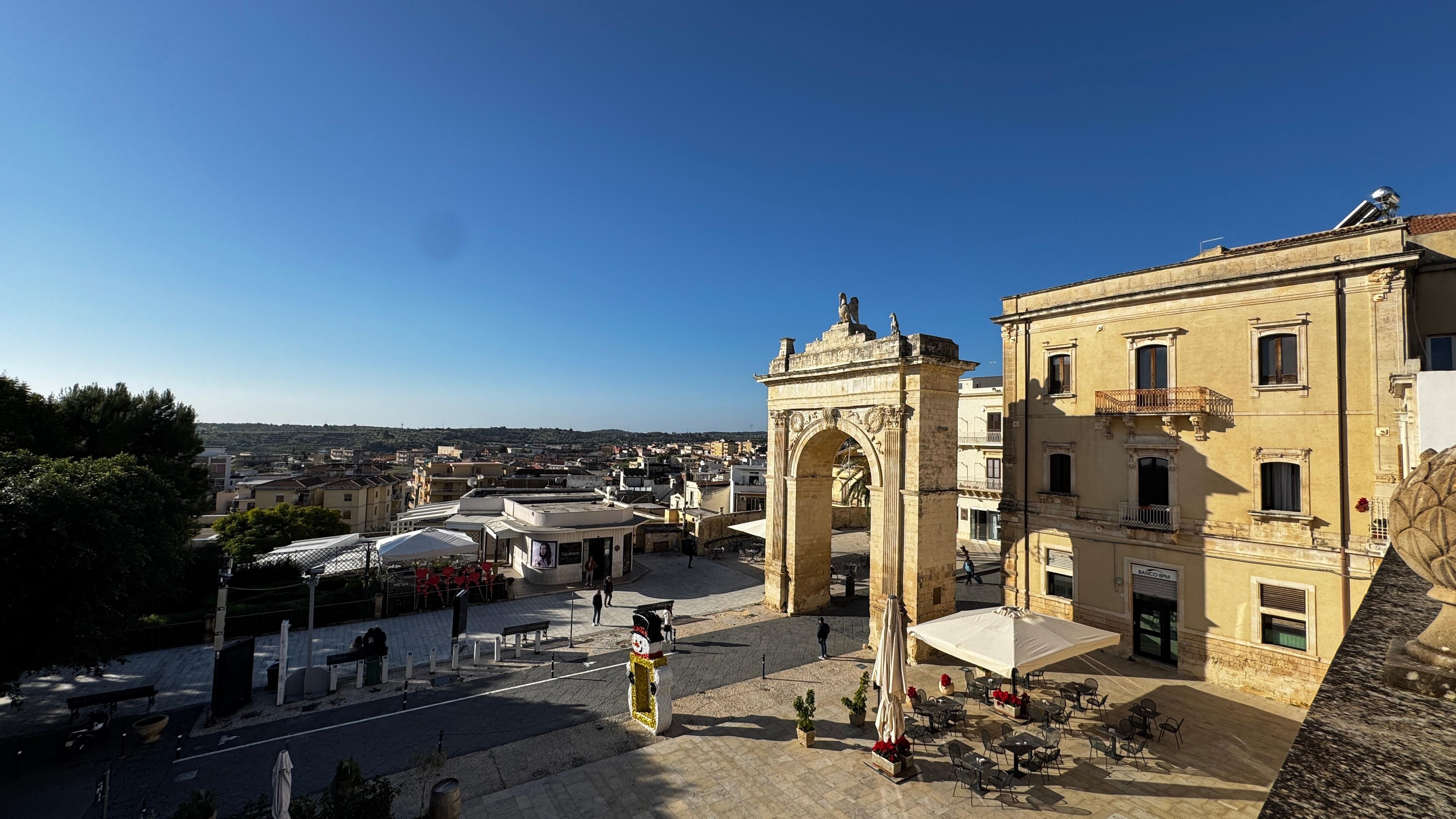 View from the roof terrace