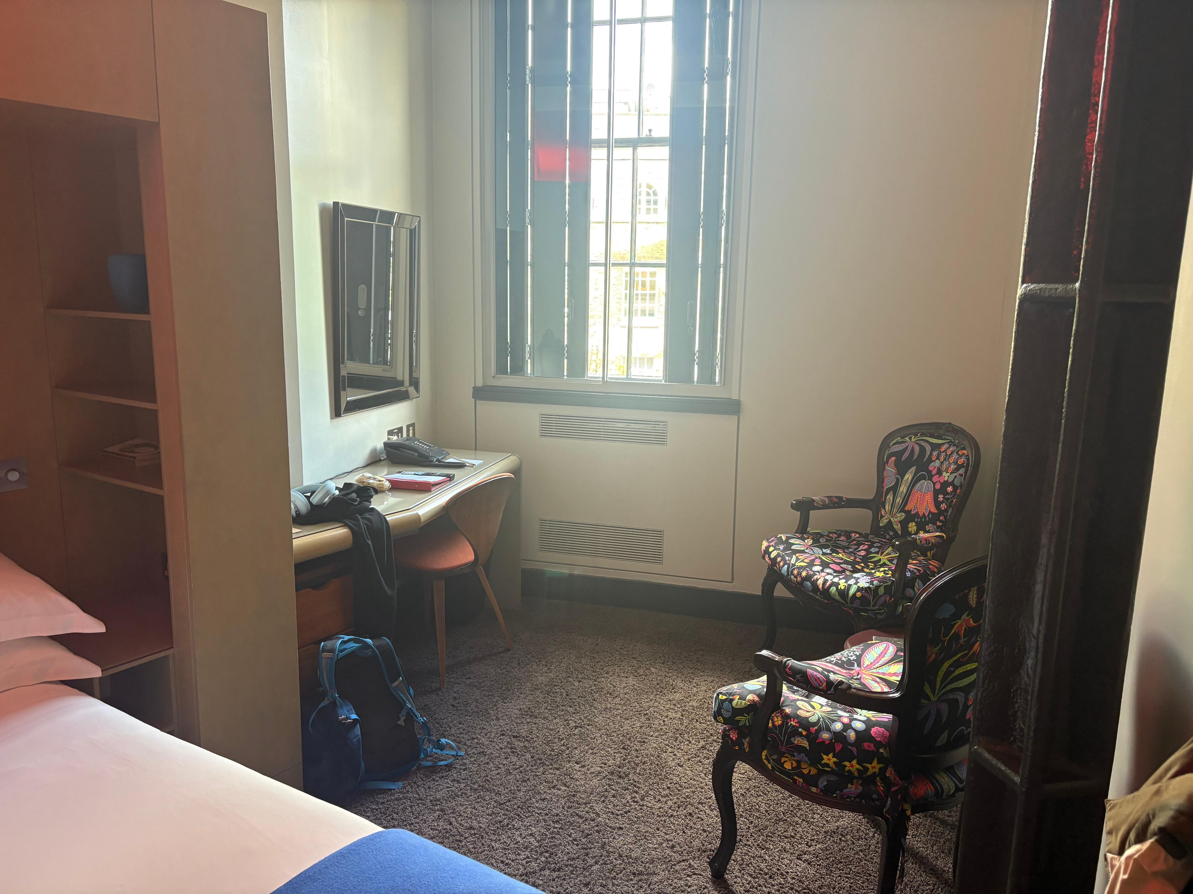 Desk in room 210