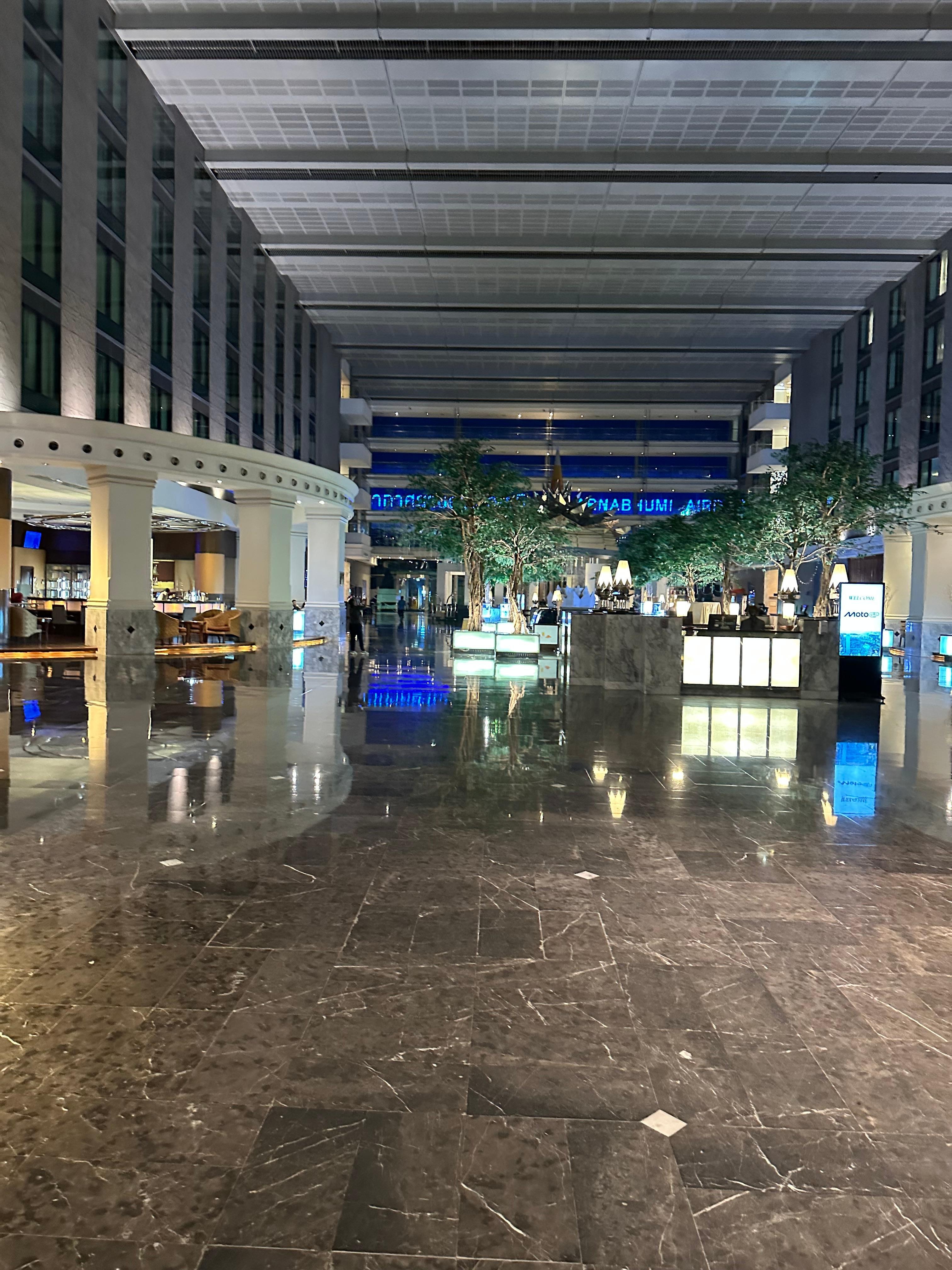 Hotel lobby