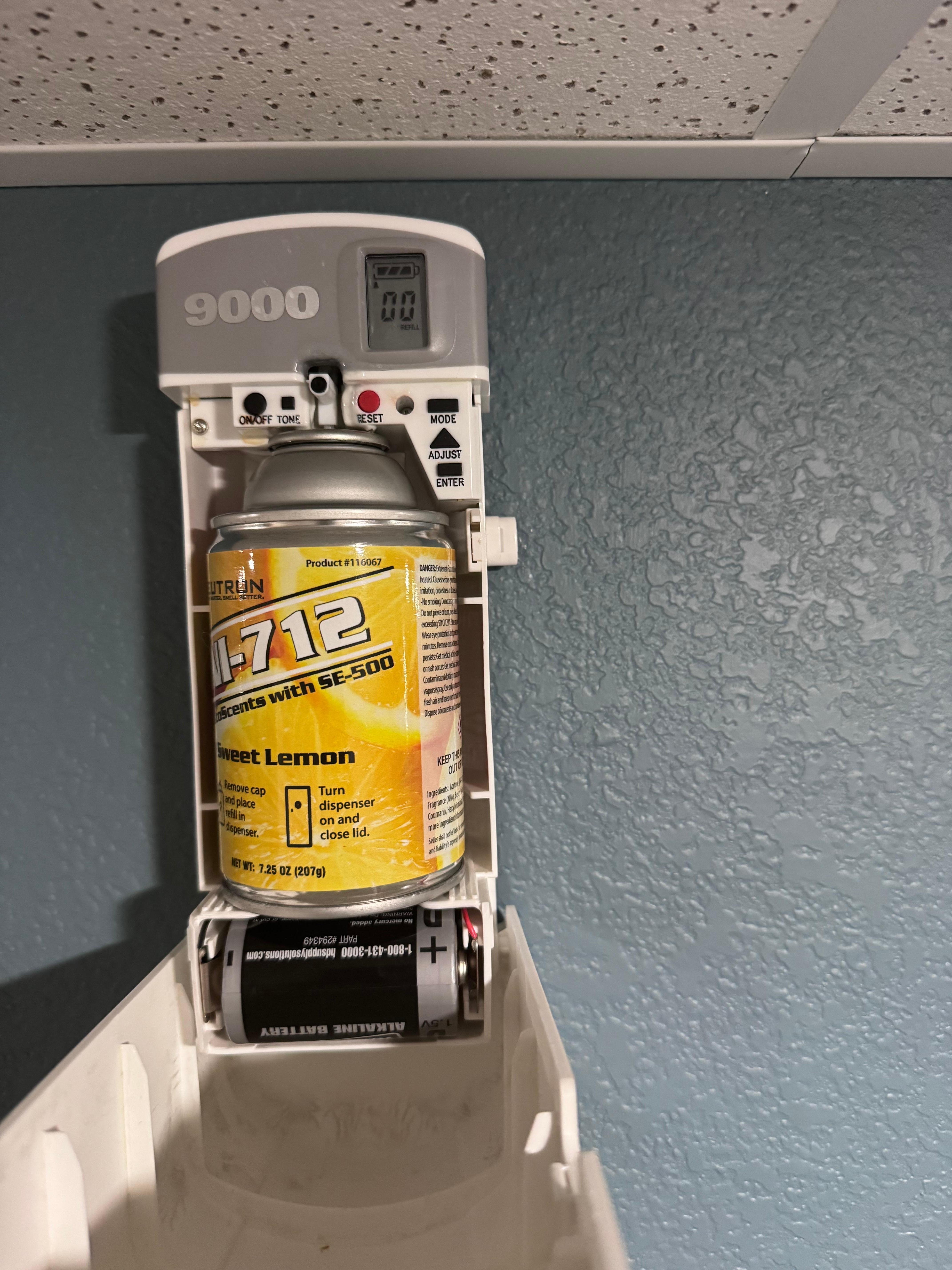 Device causing sound from hall. 2 weeks , really ? 