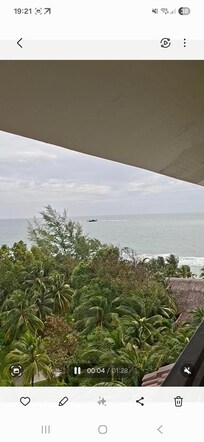 From tge balcony