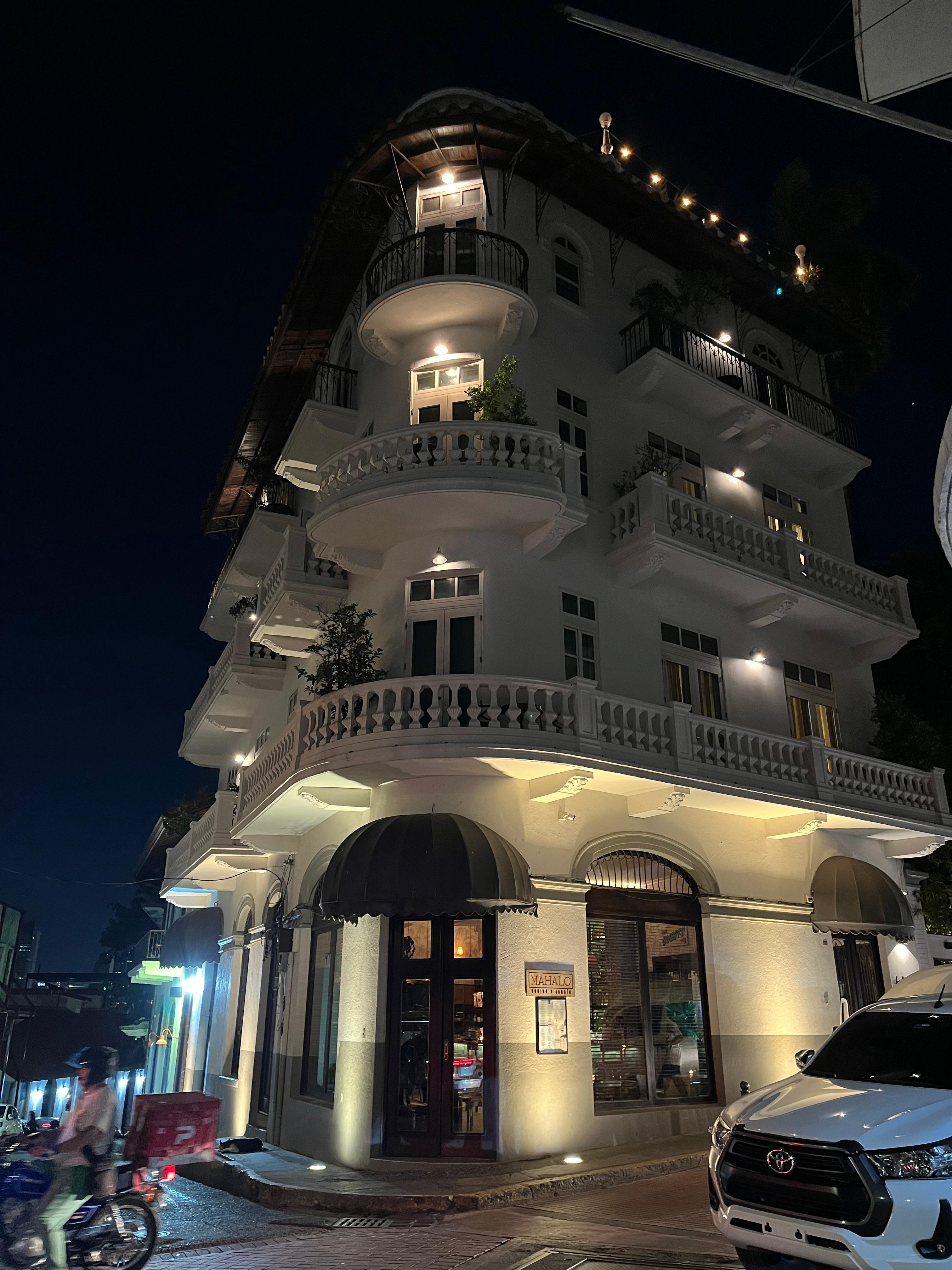 Street View at night 