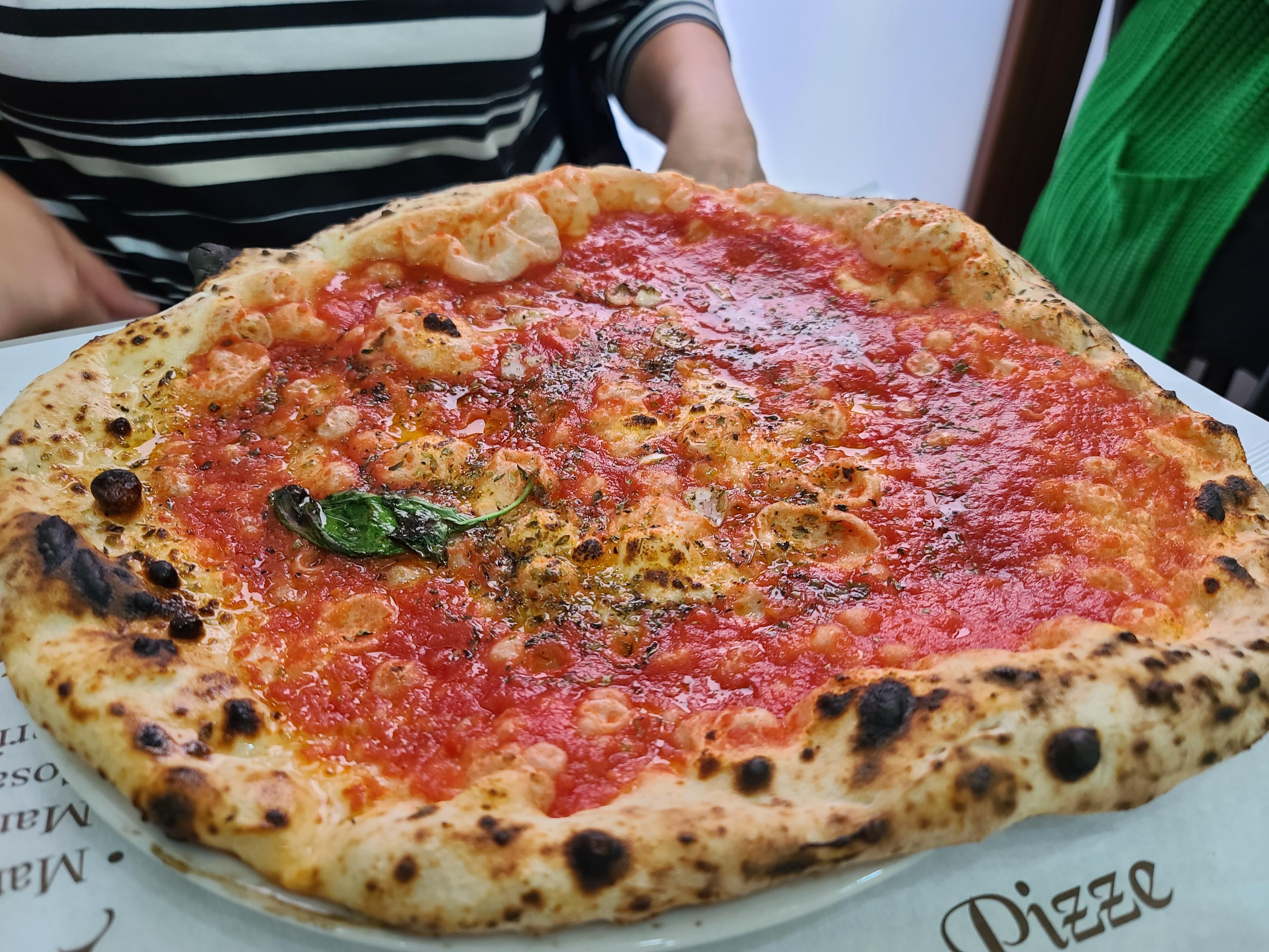 The gratuitous pizza shot.