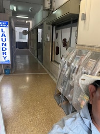 Lobby with laundry facilities