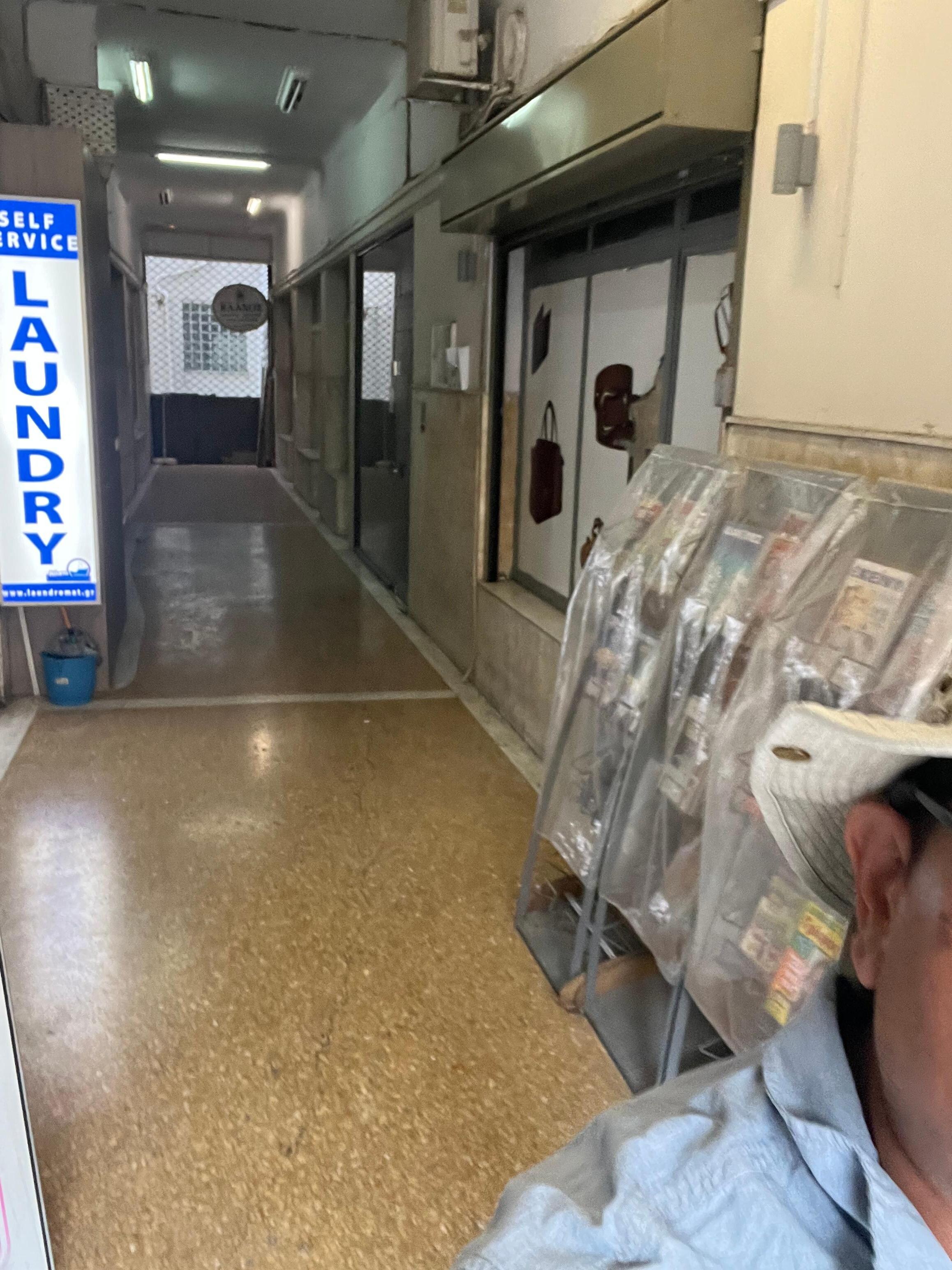 Lobby with laundry facilities