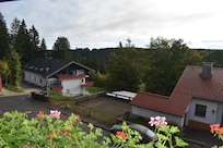 View from our balcony.