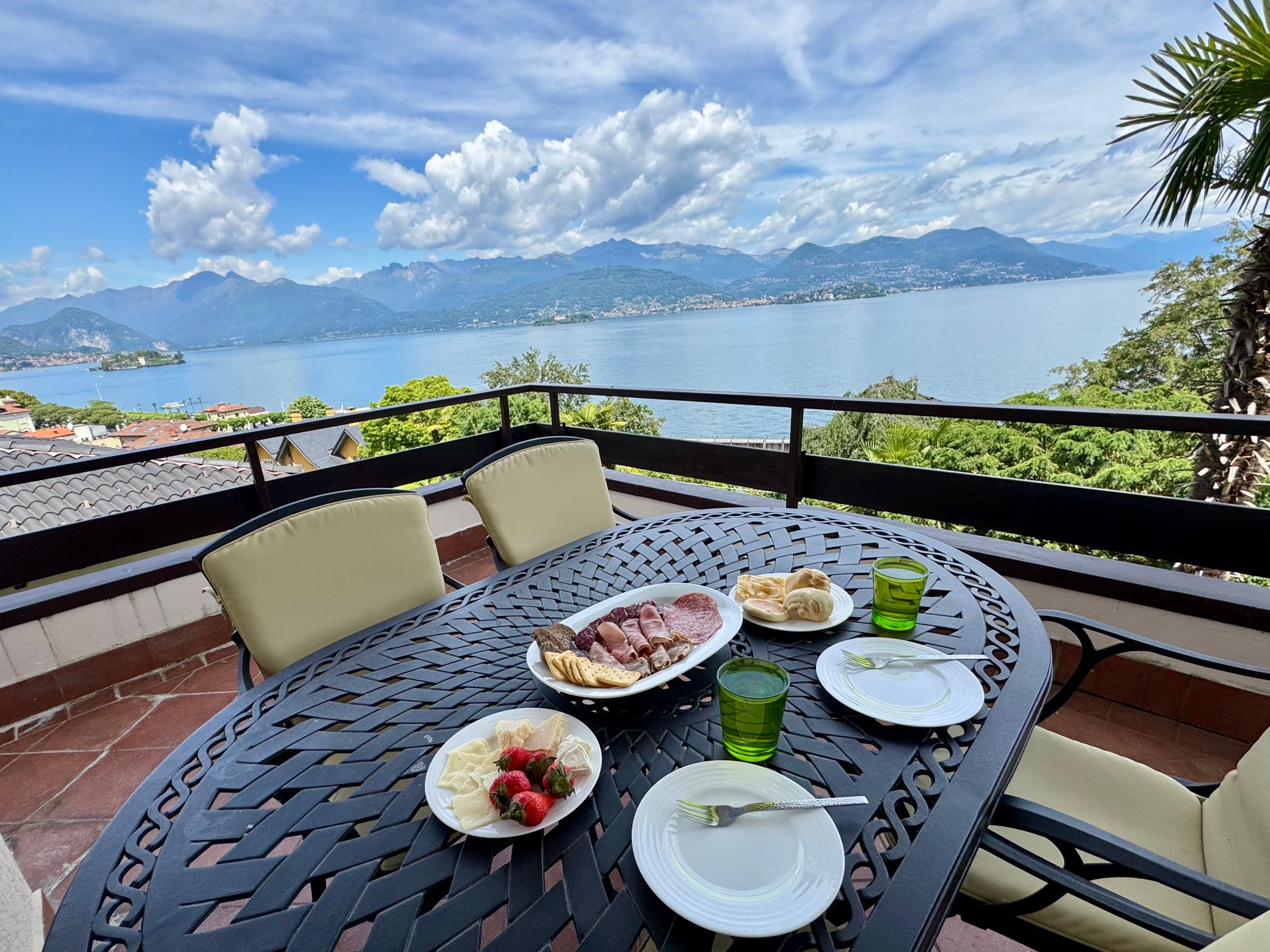 View from the terrace.