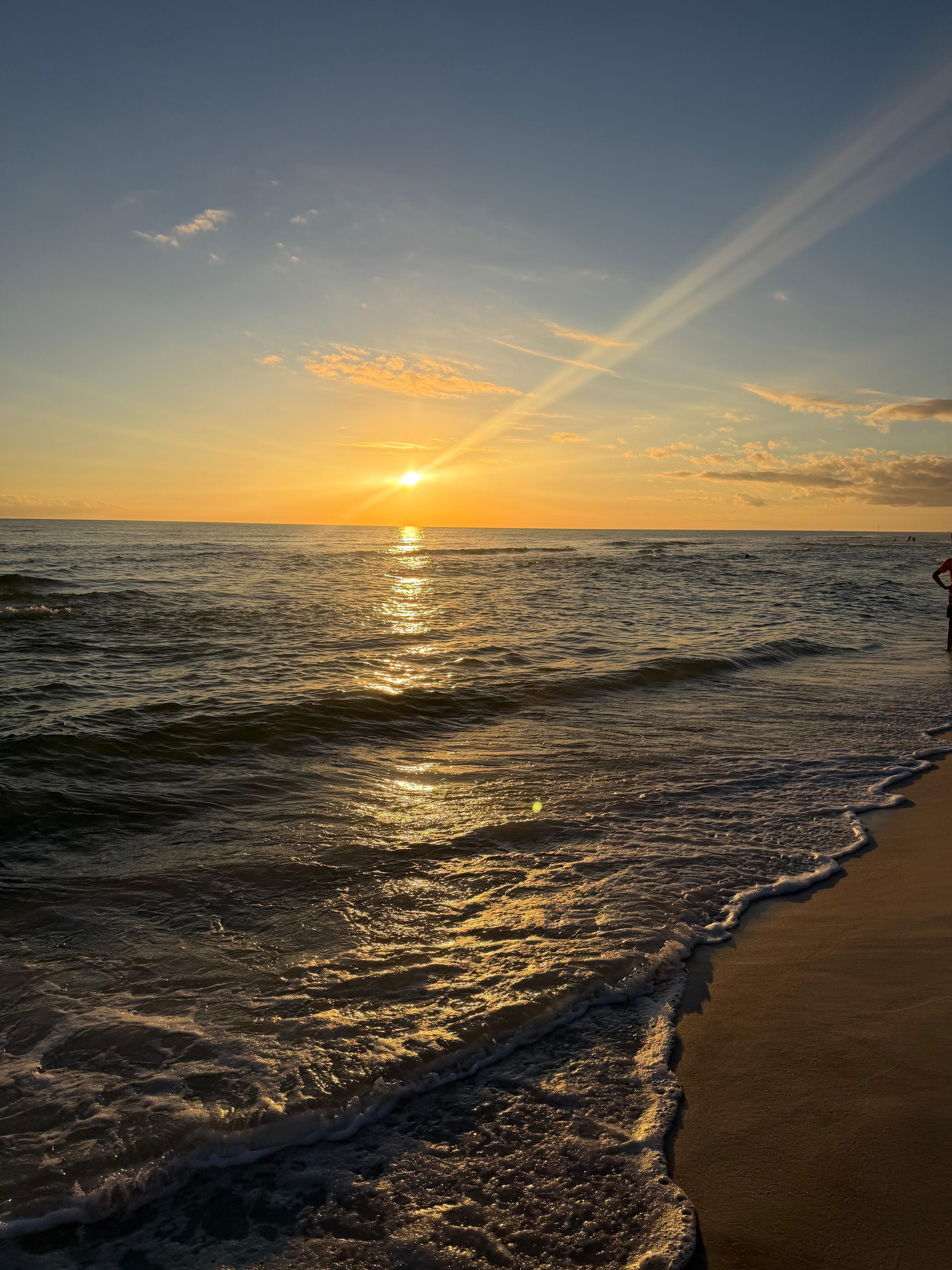 Sunsets were spectacular! 