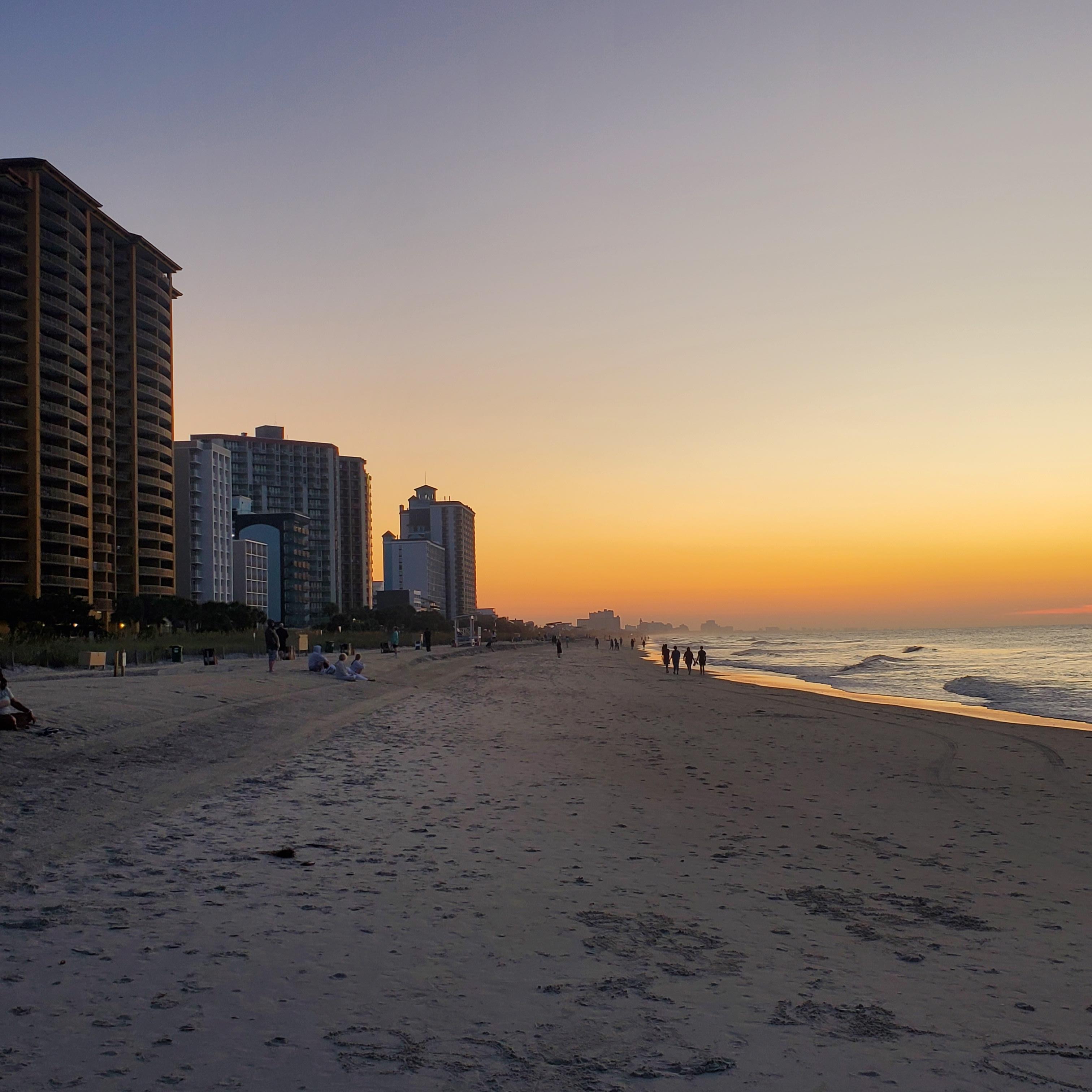 Morning on the beach