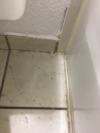 Filthy floor