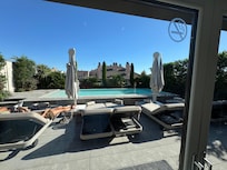 Rooftop pool