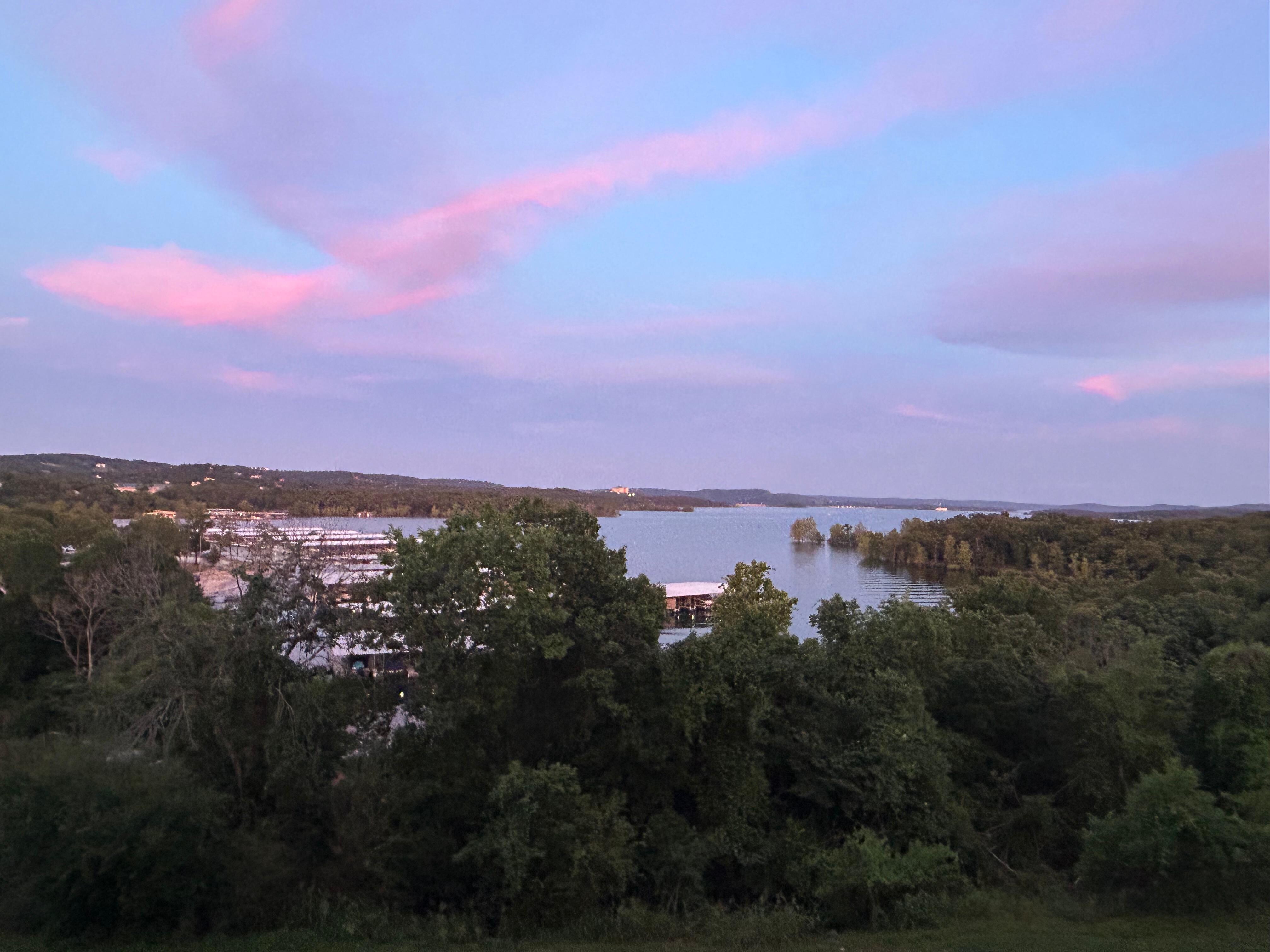 Evening condo view