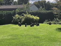 Garten mit Lagerfeuer/
Grillplatz