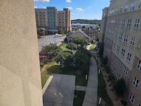 View of the outside gathering areas