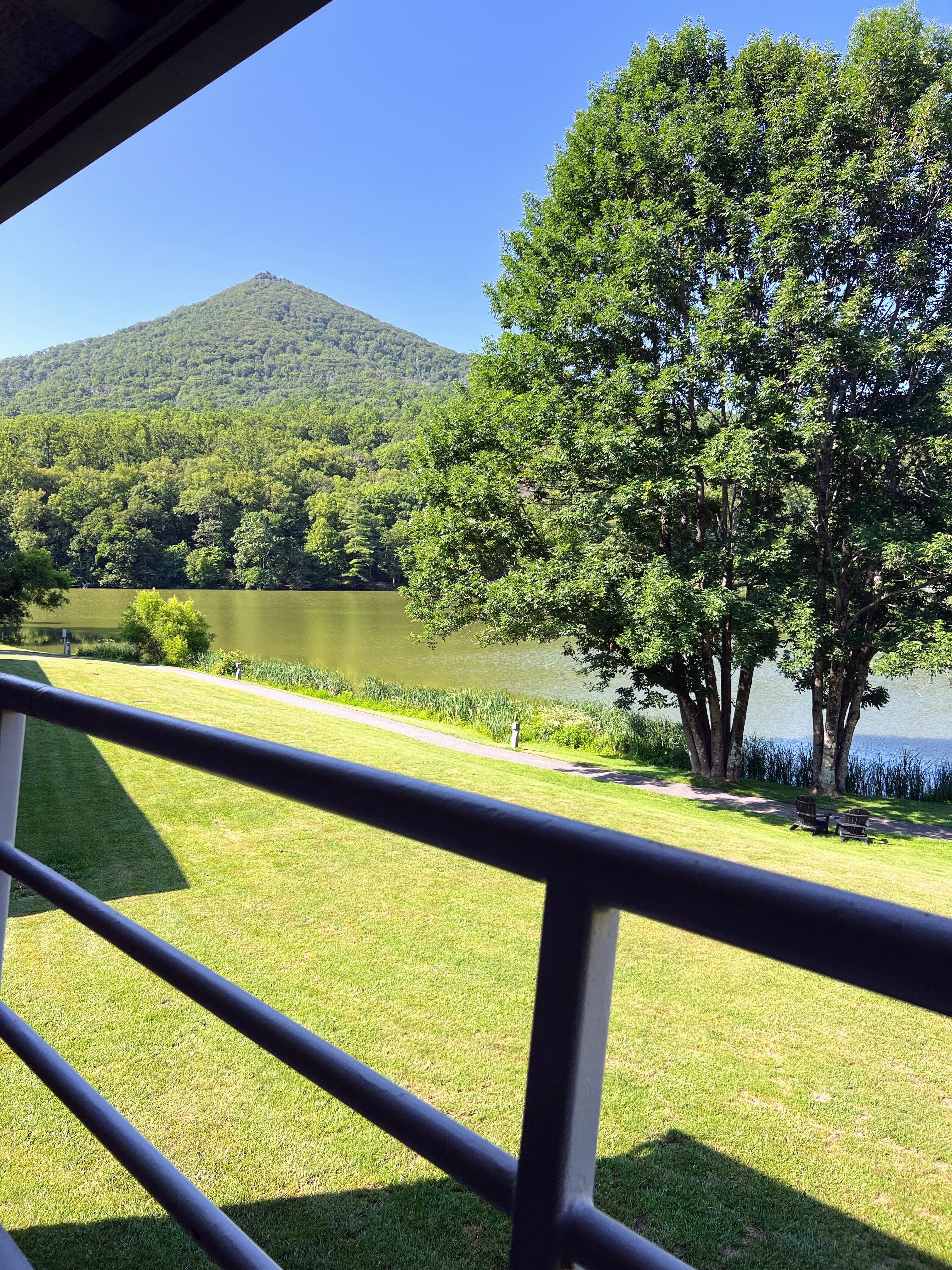 View from the balcony