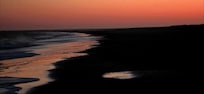 Twilight on the beach