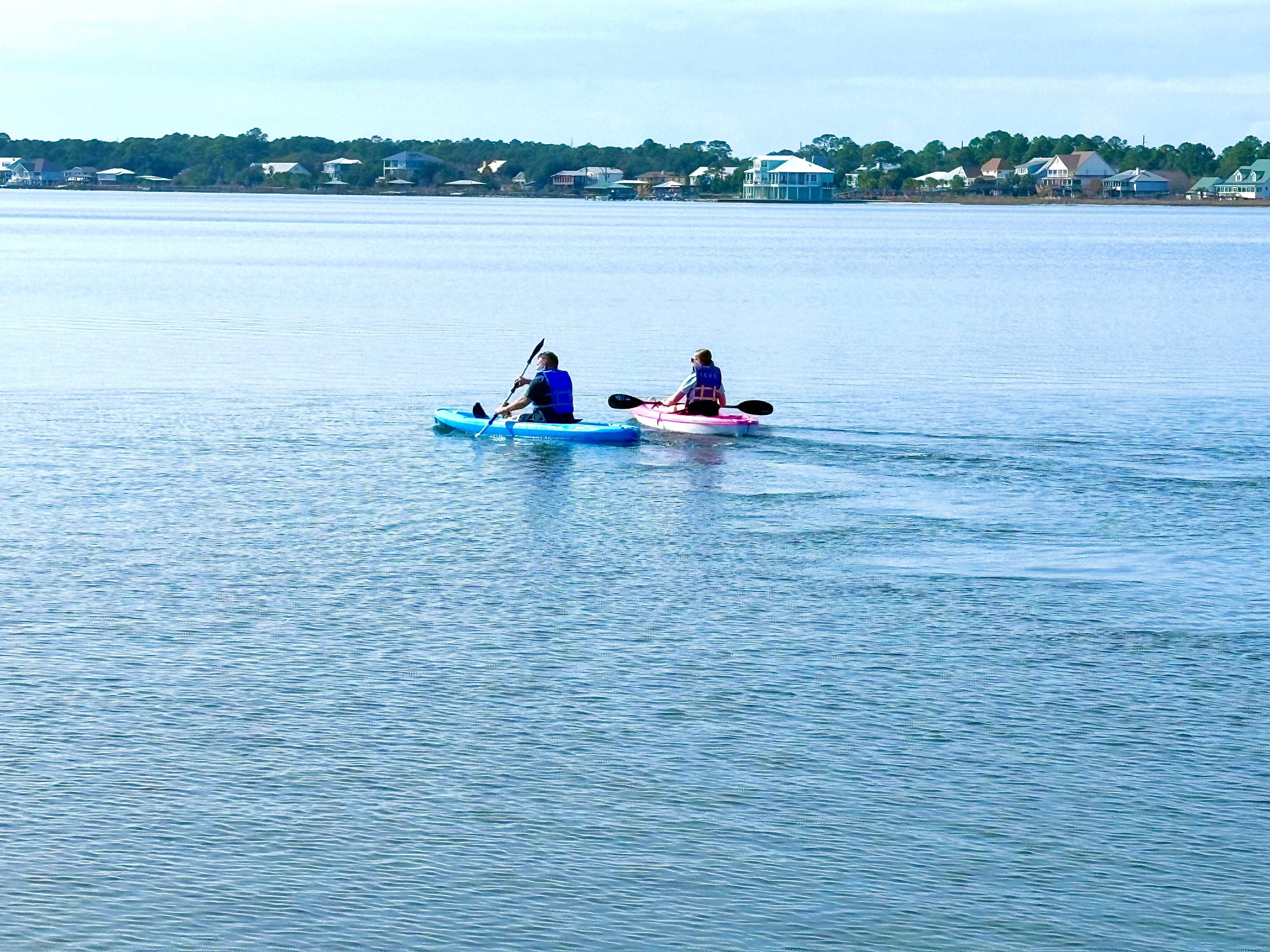 Loved using the kayaks!