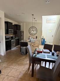 Kitchen dining area