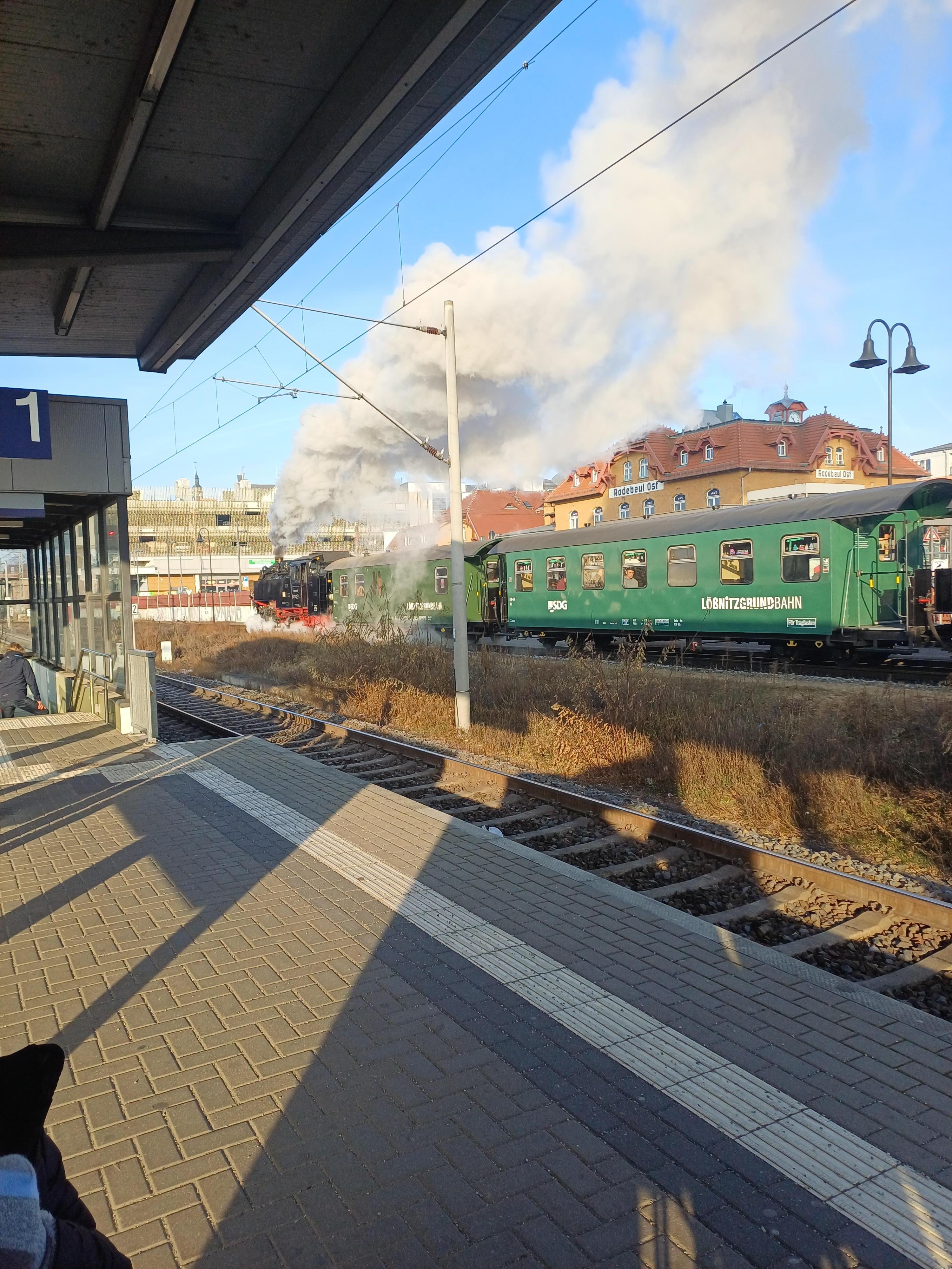 Ein Abenteuer für Eisenbahn Liebhaber fast vor der Tür. 