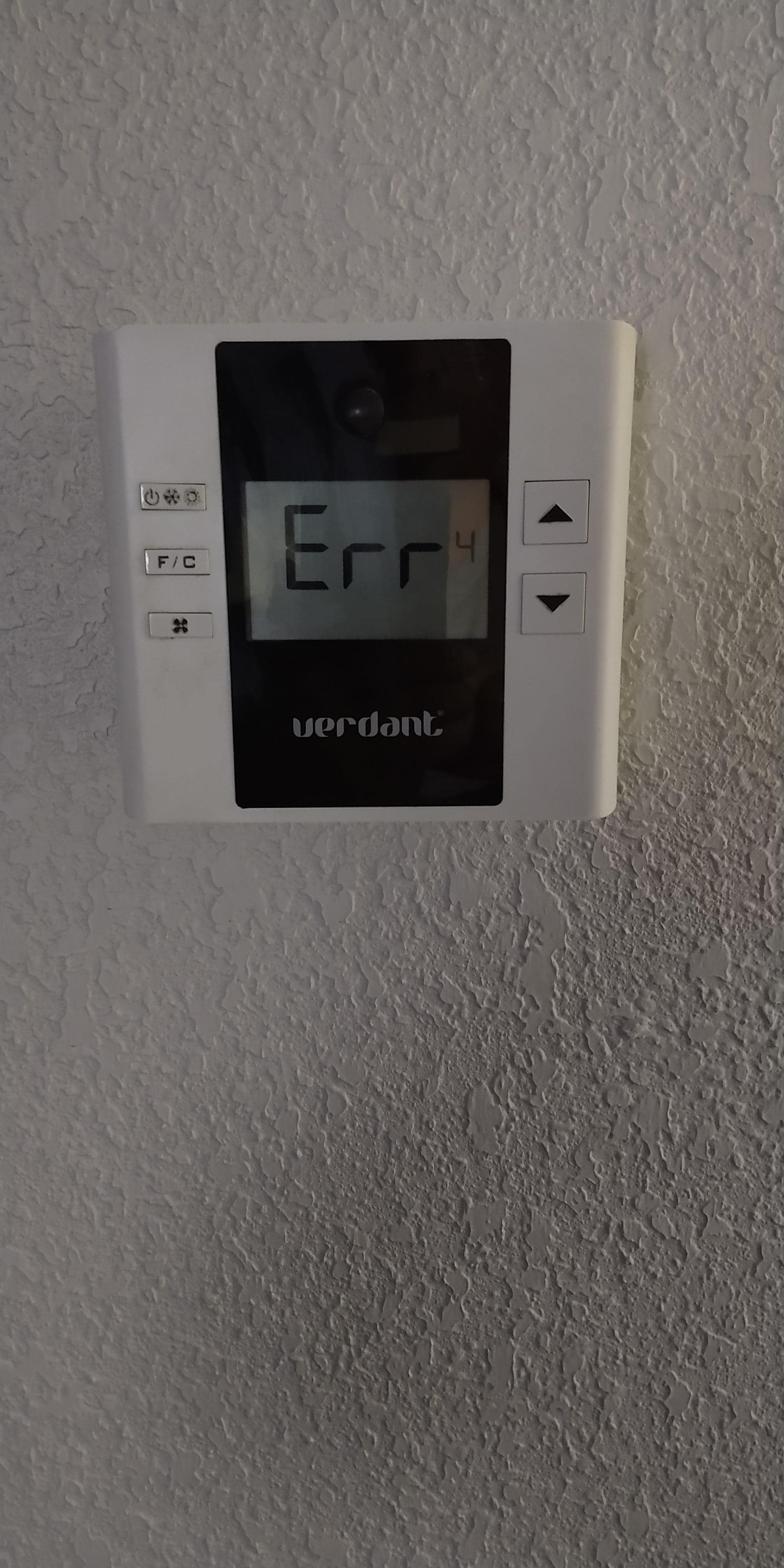 Heat/AC unit couldn't be controlled.