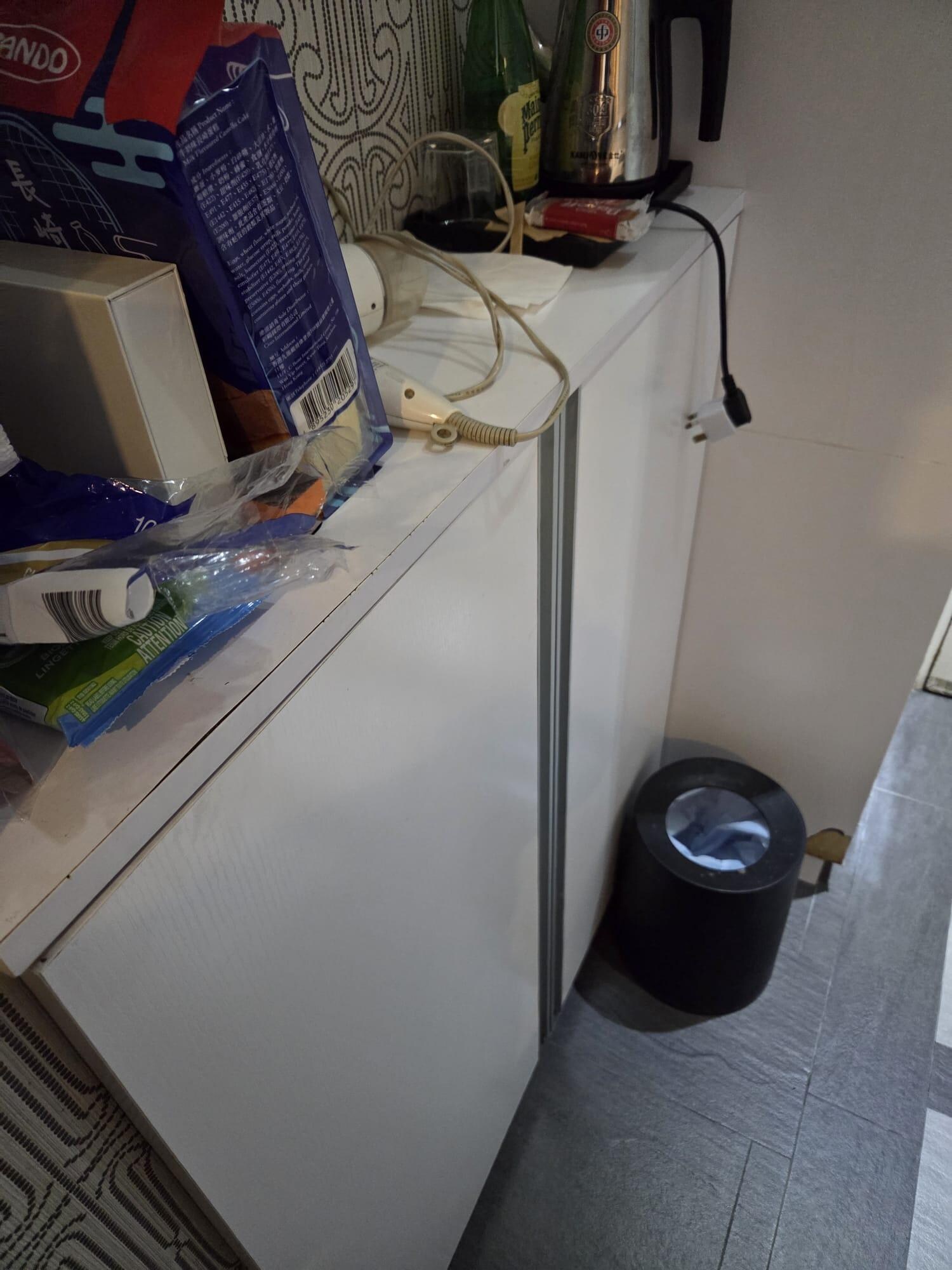 Also boiler and hair dryer provided.