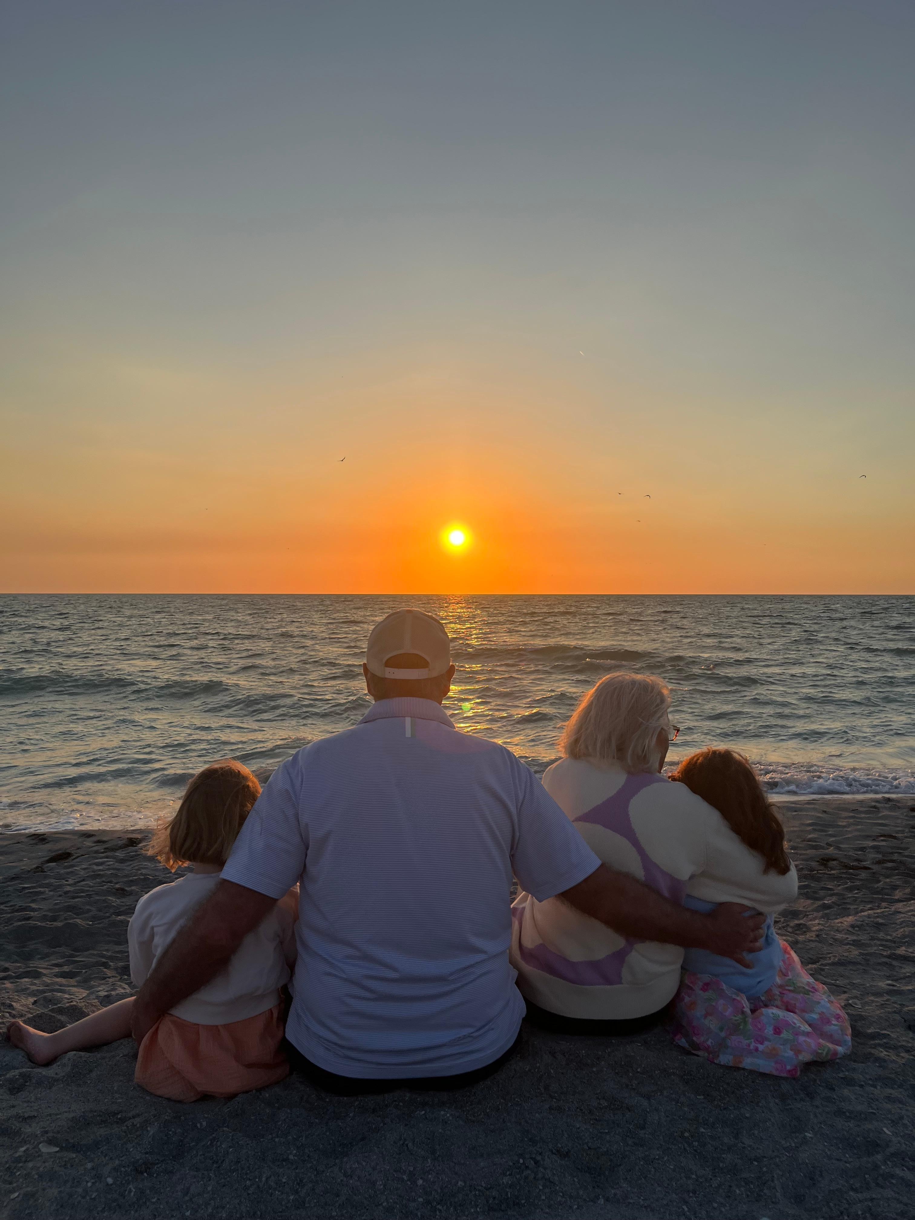 Beautiful beach very close by. Feed the kids early then head down for sunset 
