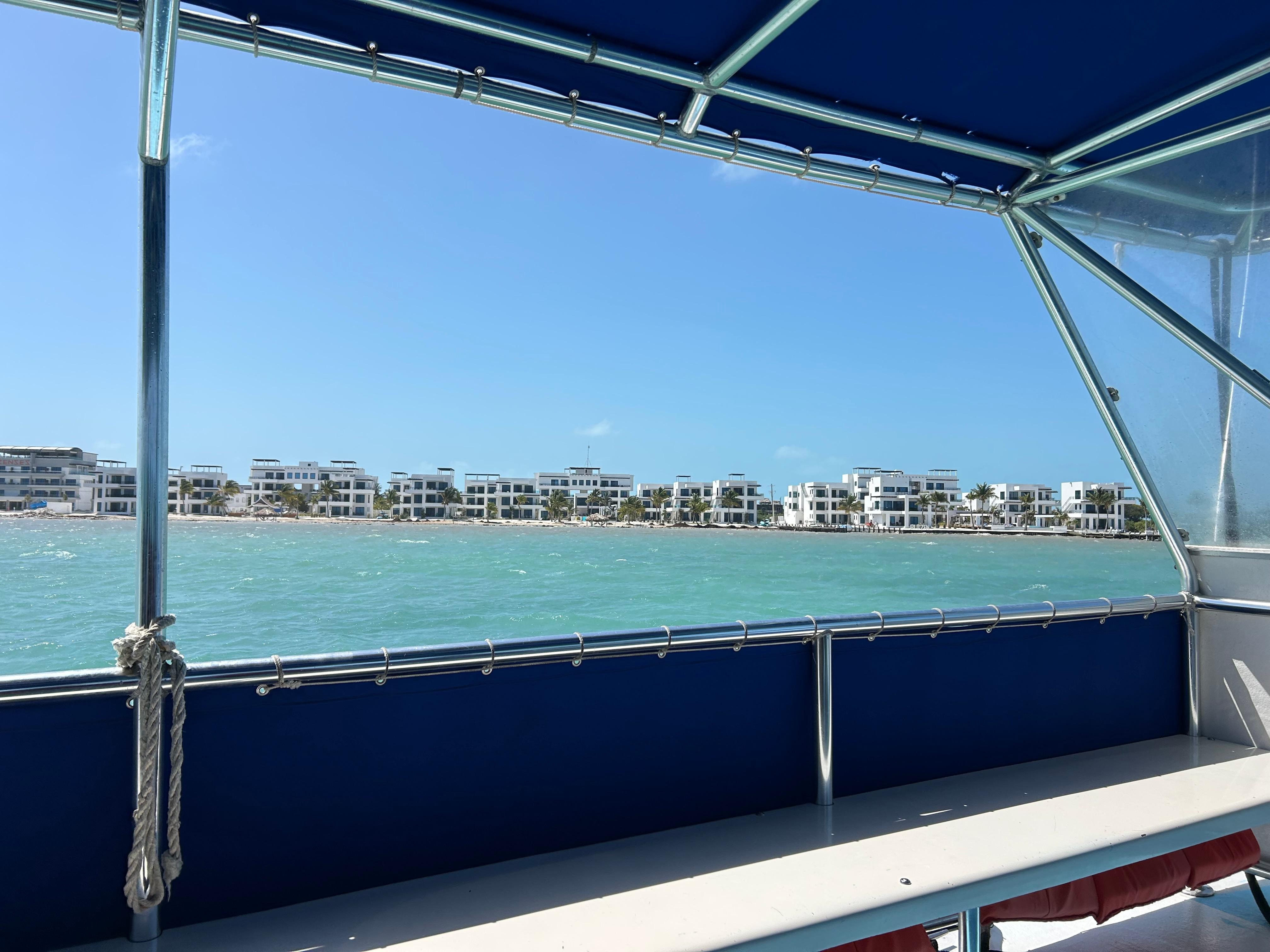 Arriving at the resort