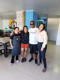 Funcionárias,eu e meu esposo